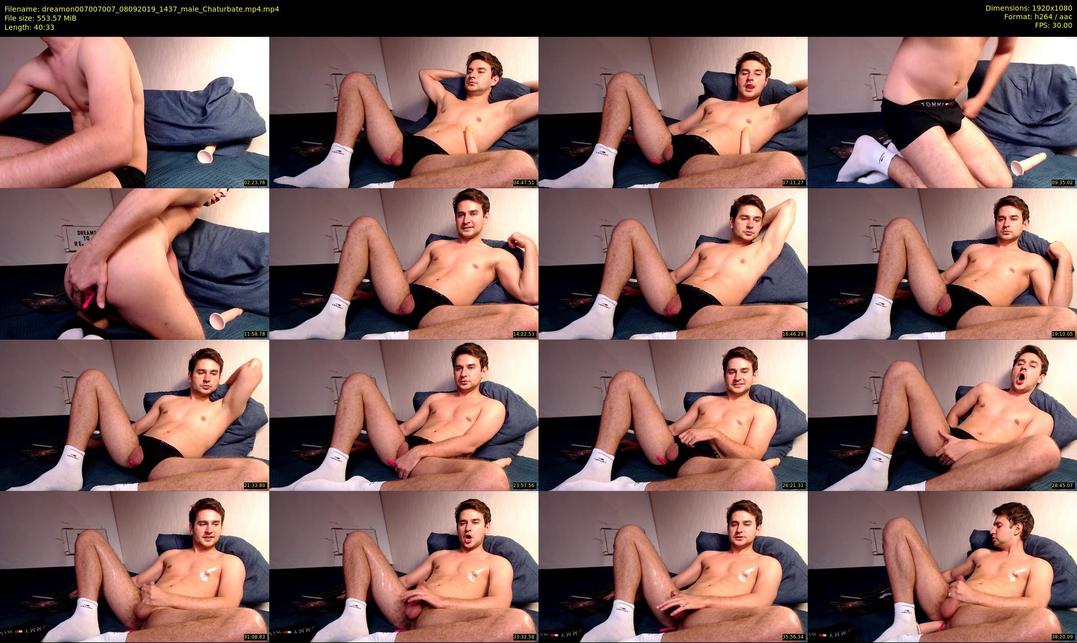 dreamon007007007 — 41 minute Chaturbate male cam show recording, 1080p, Sep 8, 2019