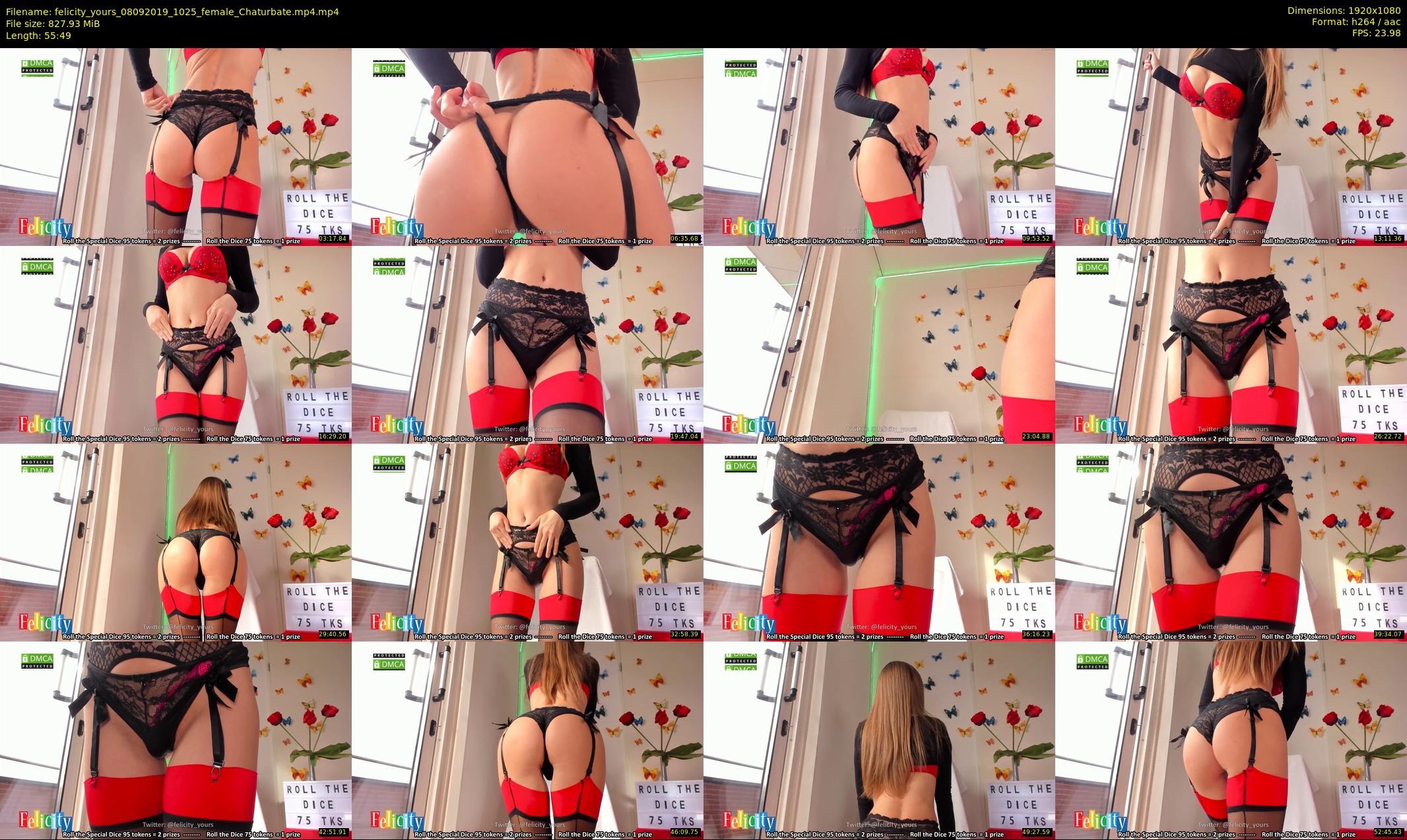 felicity_yours — 56 minute Chaturbate female cam show recording, 1080p, Sep 8, 2019