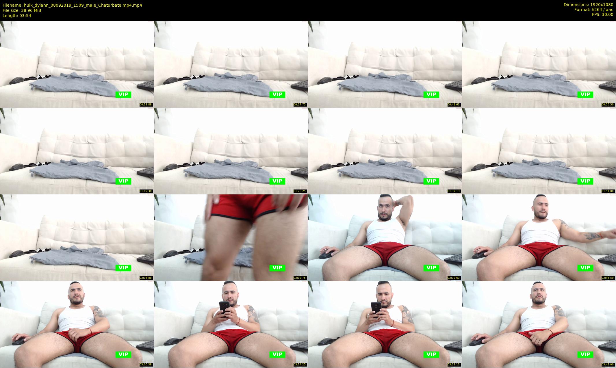 hulk_dylann — 4 minute Chaturbate male cam show recording, 1080p, Sep 8, 2019