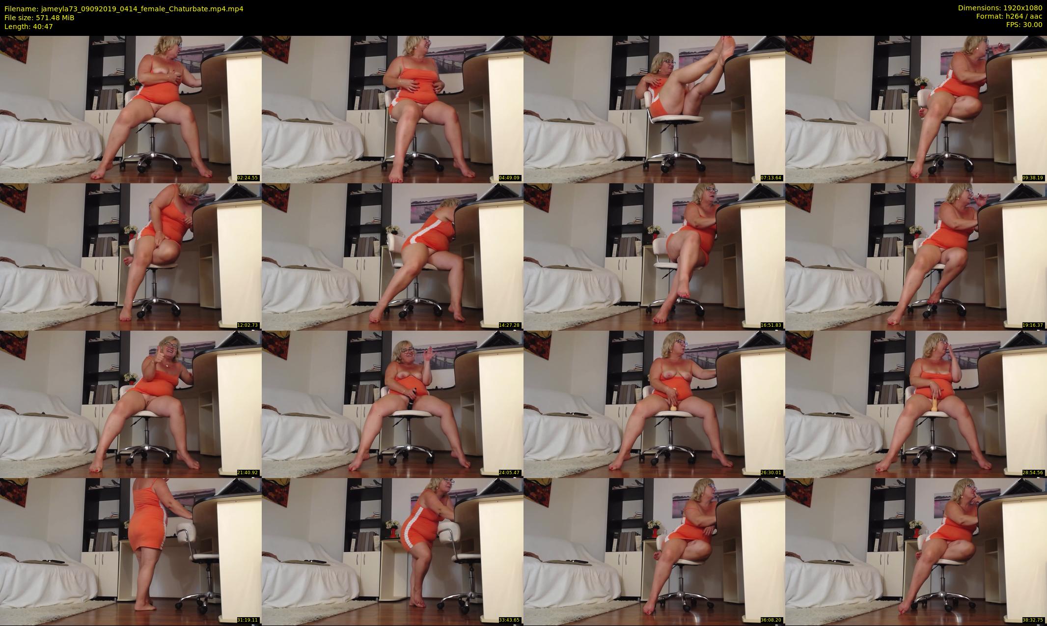 jameyla73 — 41 minute Chaturbate female cam show recording, 1080p, Sep 9, 2019
