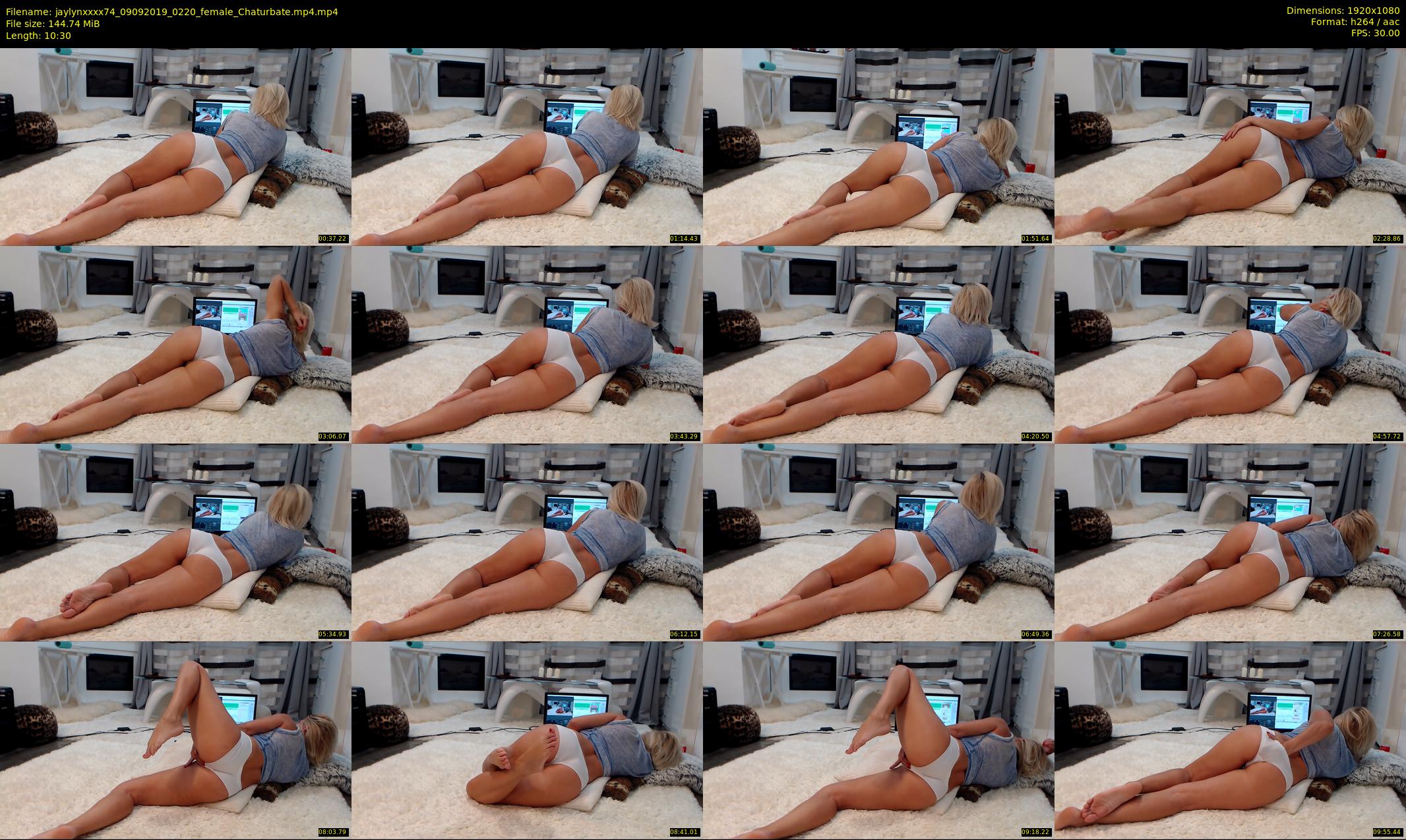 jaylynxxxx74 — 11 minute Chaturbate female cam show recording, 1080p, Sep 9, 2019