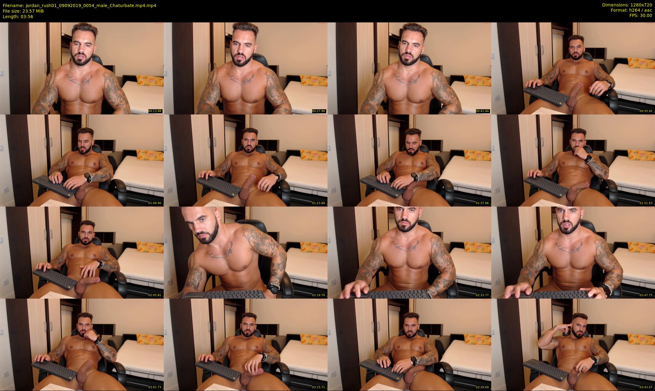 jordan_rush01 — 4 minute Chaturbate male cam show recording, 720p, Sep 9, 2019