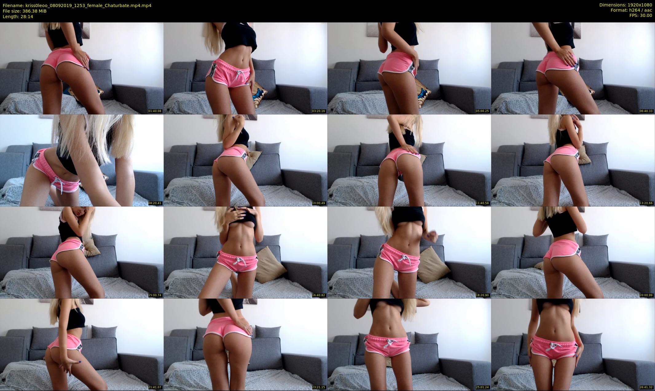 kriss0leoo — 29 minute Chaturbate couple cam show recording, 1080p, Sep 8, 2019