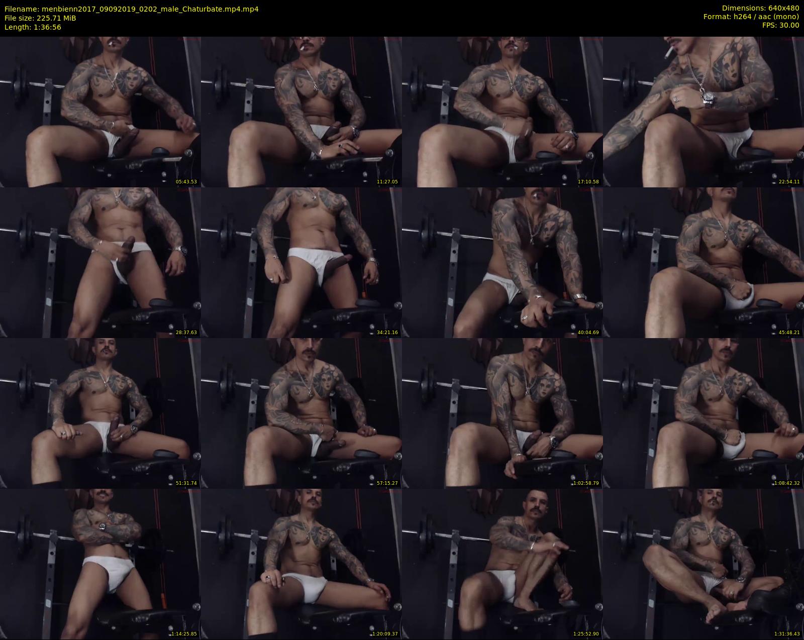menbienn2017 — 97 minute Chaturbate male cam show recording, 480p, Sep 9, 2019