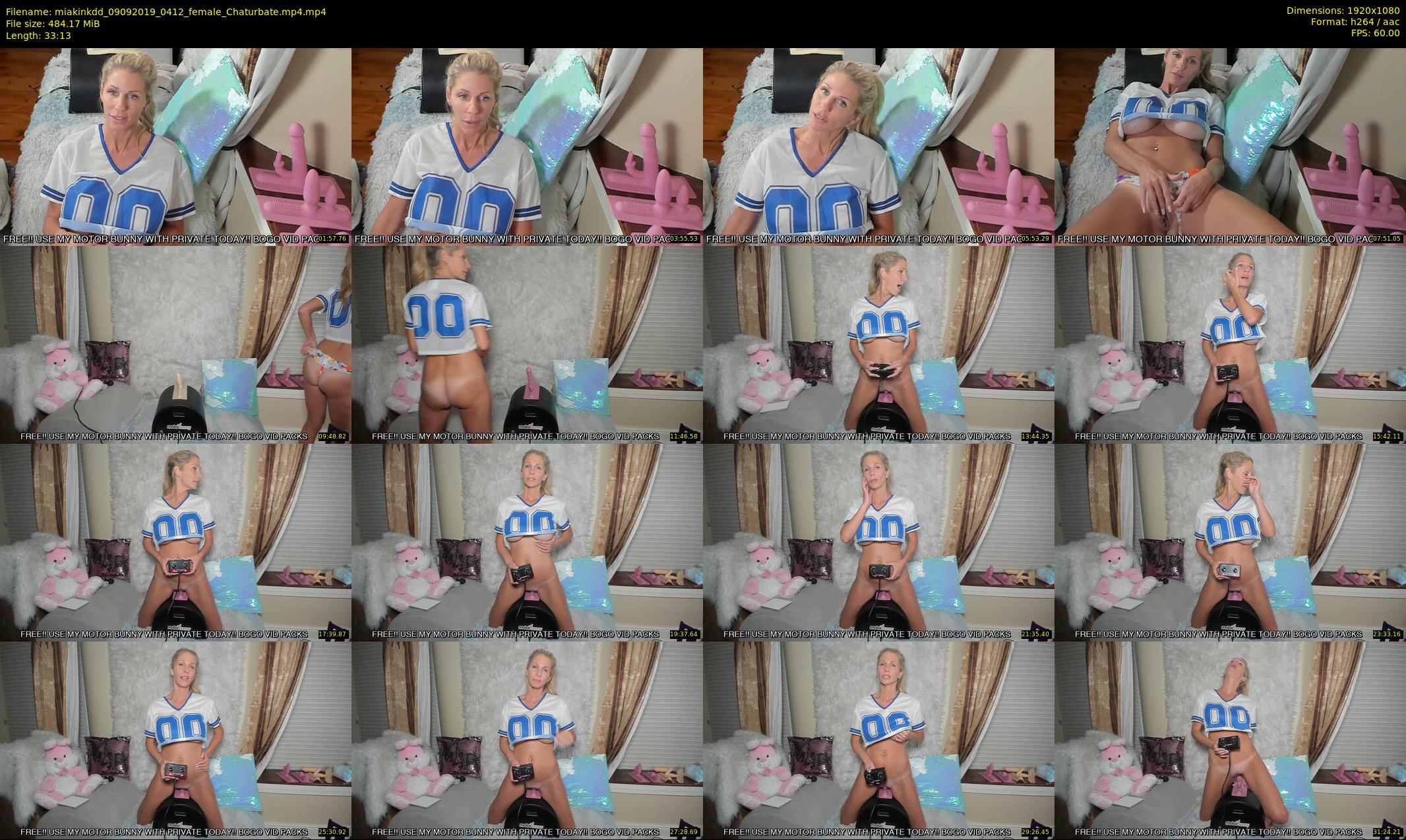 miakinkdd — 34 minute Chaturbate female cam show recording, 1080p, Sep 9, 2019