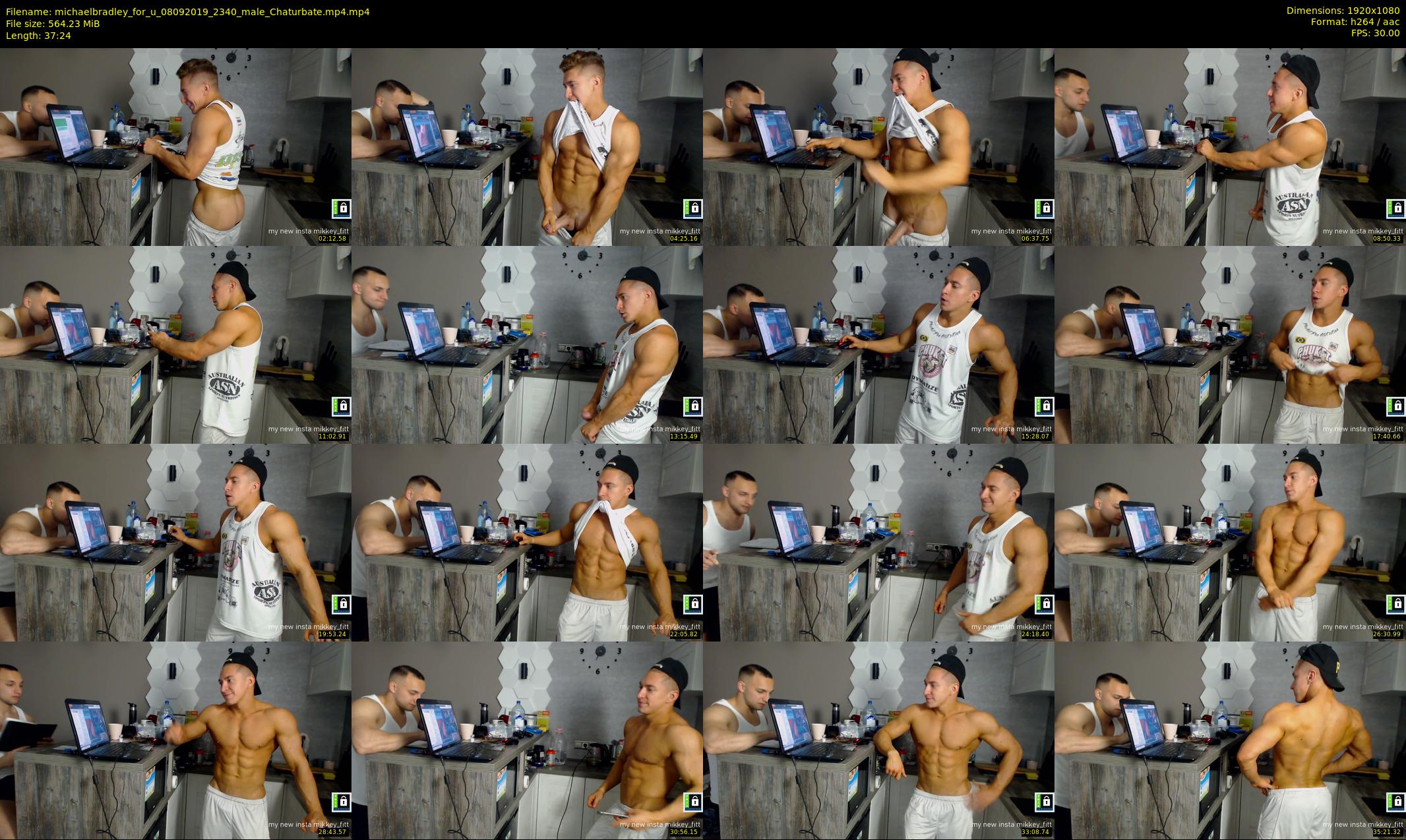 michaelbradley_for_u — 38 minute Chaturbate male cam show recording, 1080p, Sep 8, 2019