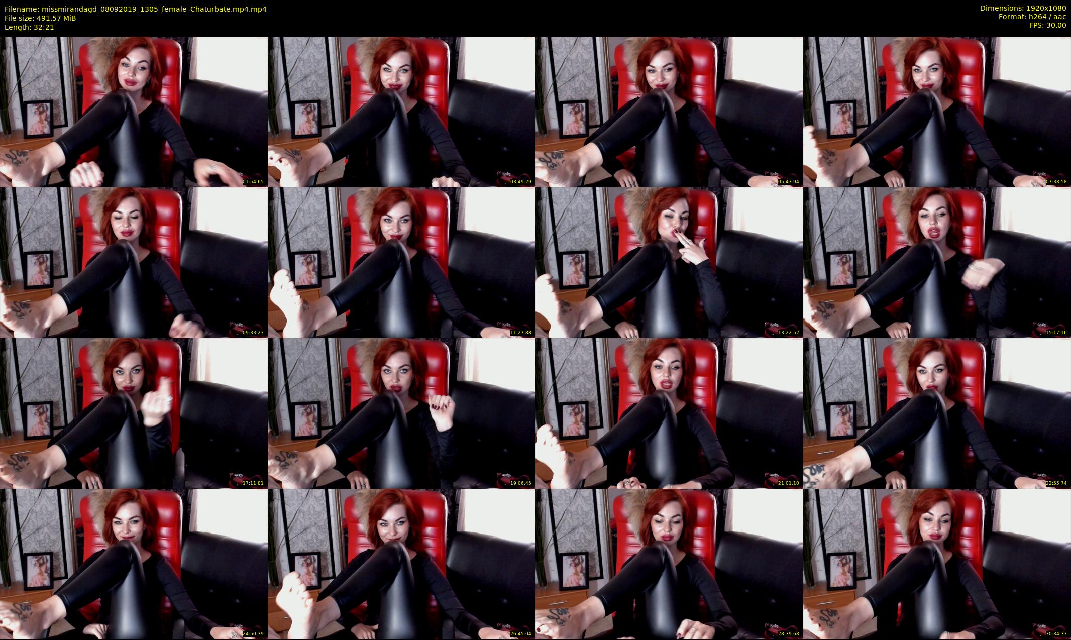missmirandagd — 33 minute Chaturbate female cam show recording, 1080p, Sep 8, 2019