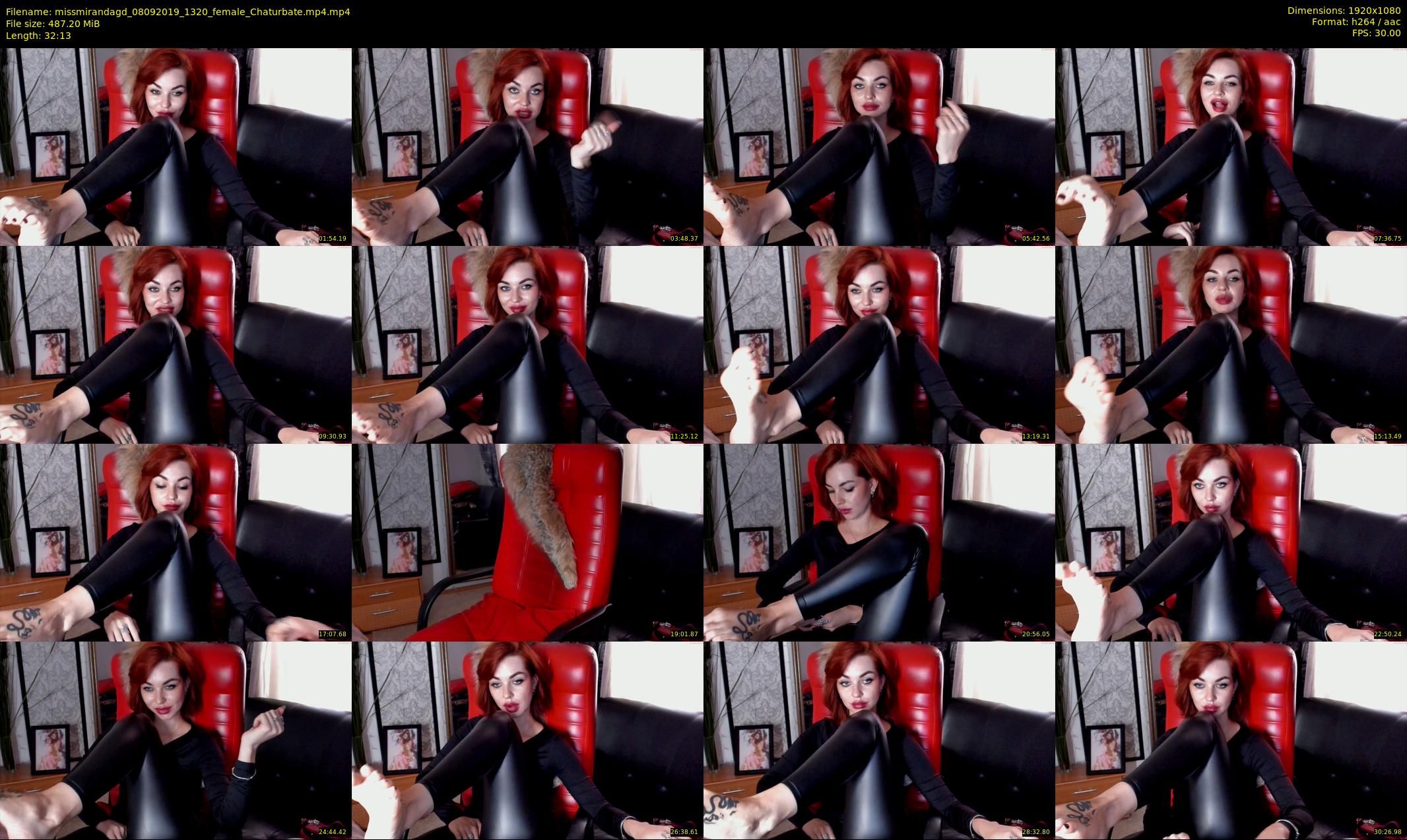 missmirandagd — 33 minute Chaturbate female cam show recording, 1080p, Sep 8, 2019