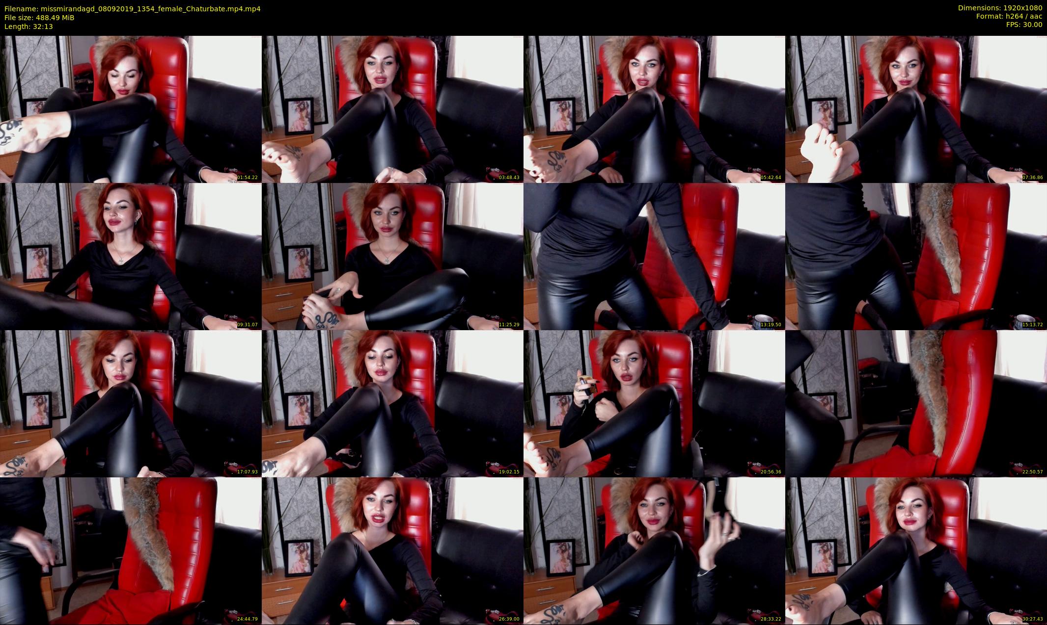 missmirandagd — 33 minute Chaturbate female cam show recording, 1080p, Sep 8, 2019