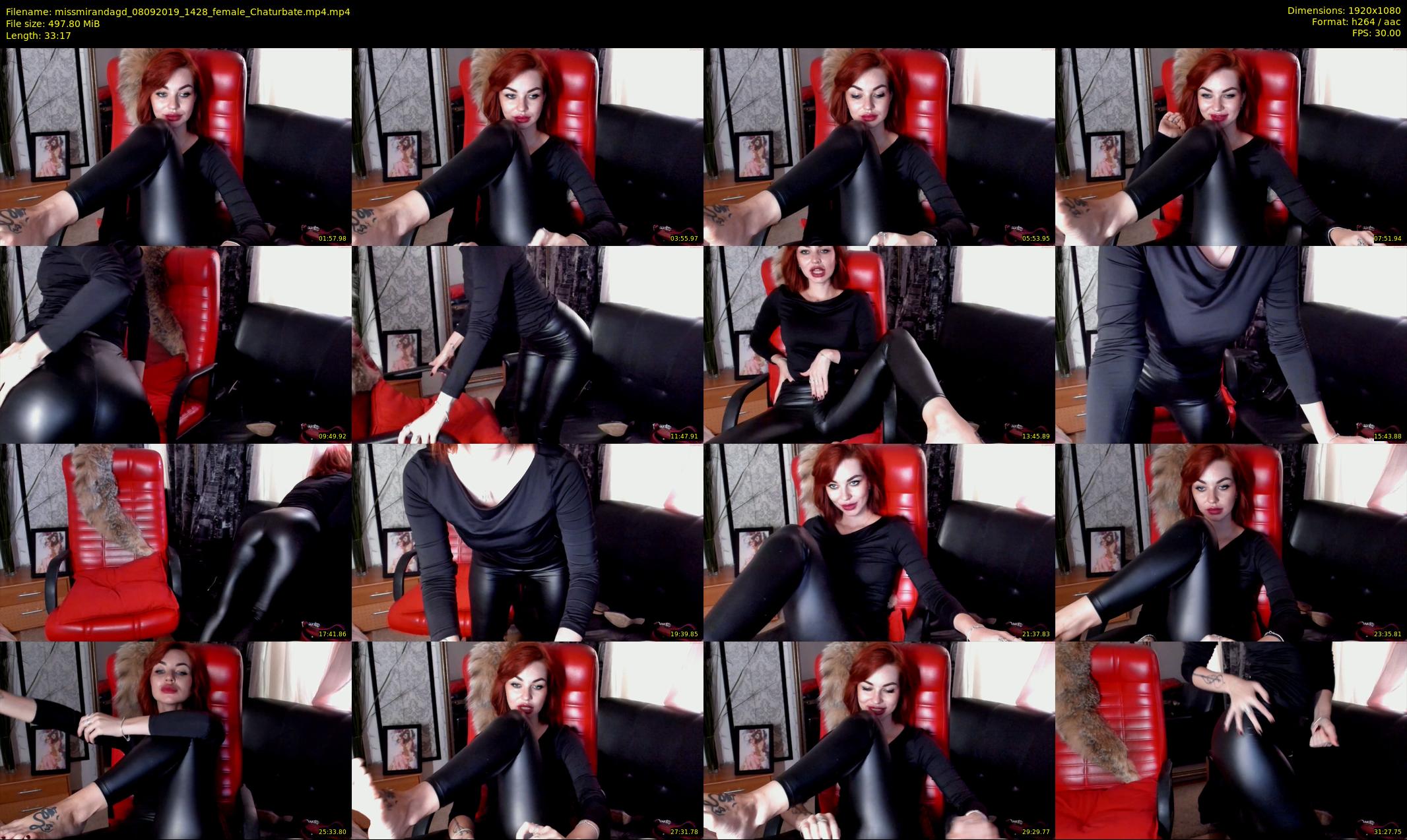missmirandagd — 34 minute Chaturbate female cam show recording, 1080p, Sep 8, 2019