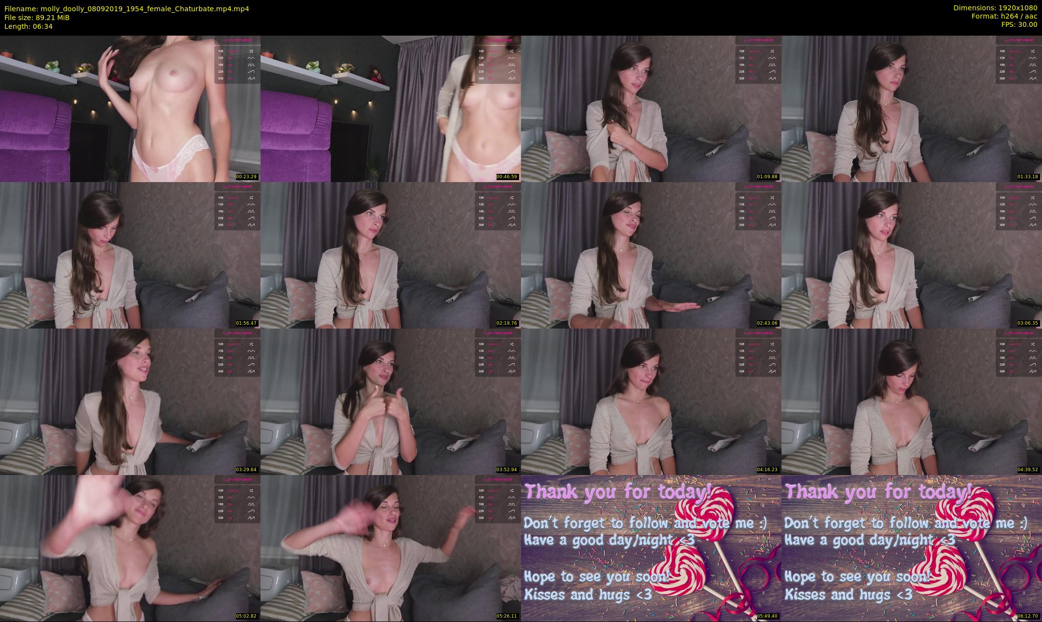 molly_doolly — 7 minute Chaturbate female cam show recording, 1080p, Sep 8, 2019