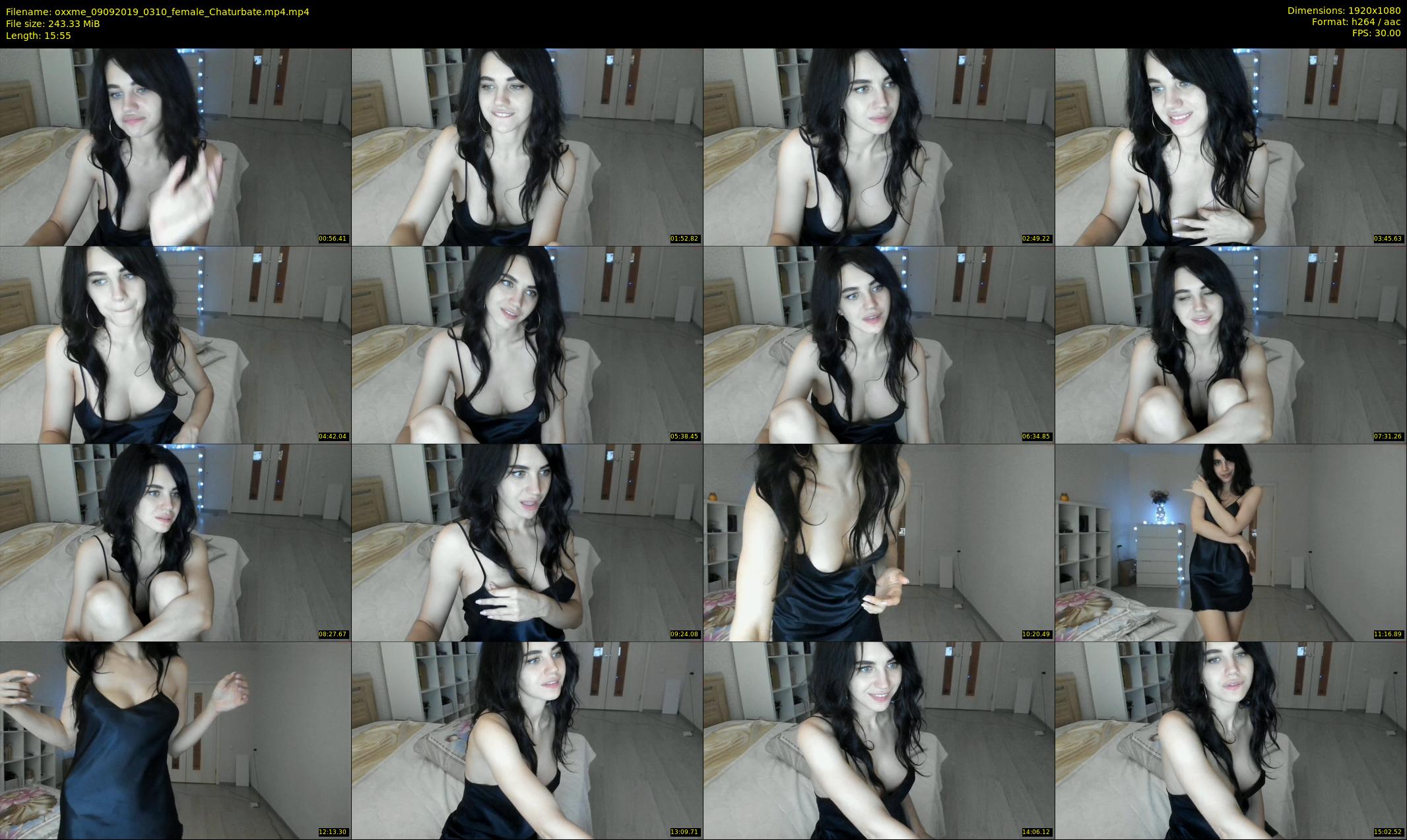 oxxme — 16 minute Chaturbate female cam show recording, 1080p, Sep 9, 2019