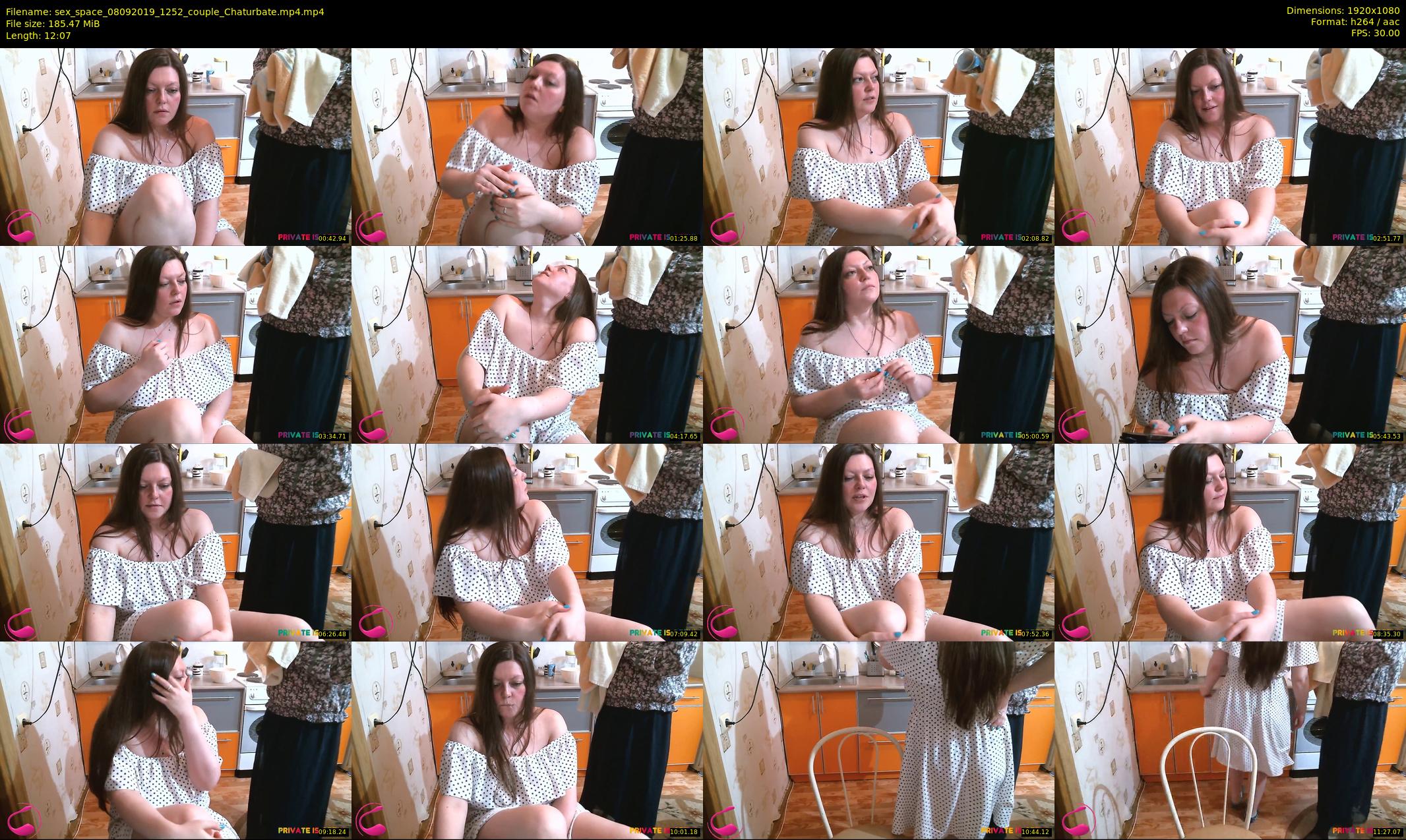 sex_space — 13 minute Chaturbate couple cam show recording, 1080p, Sep 8, 2019