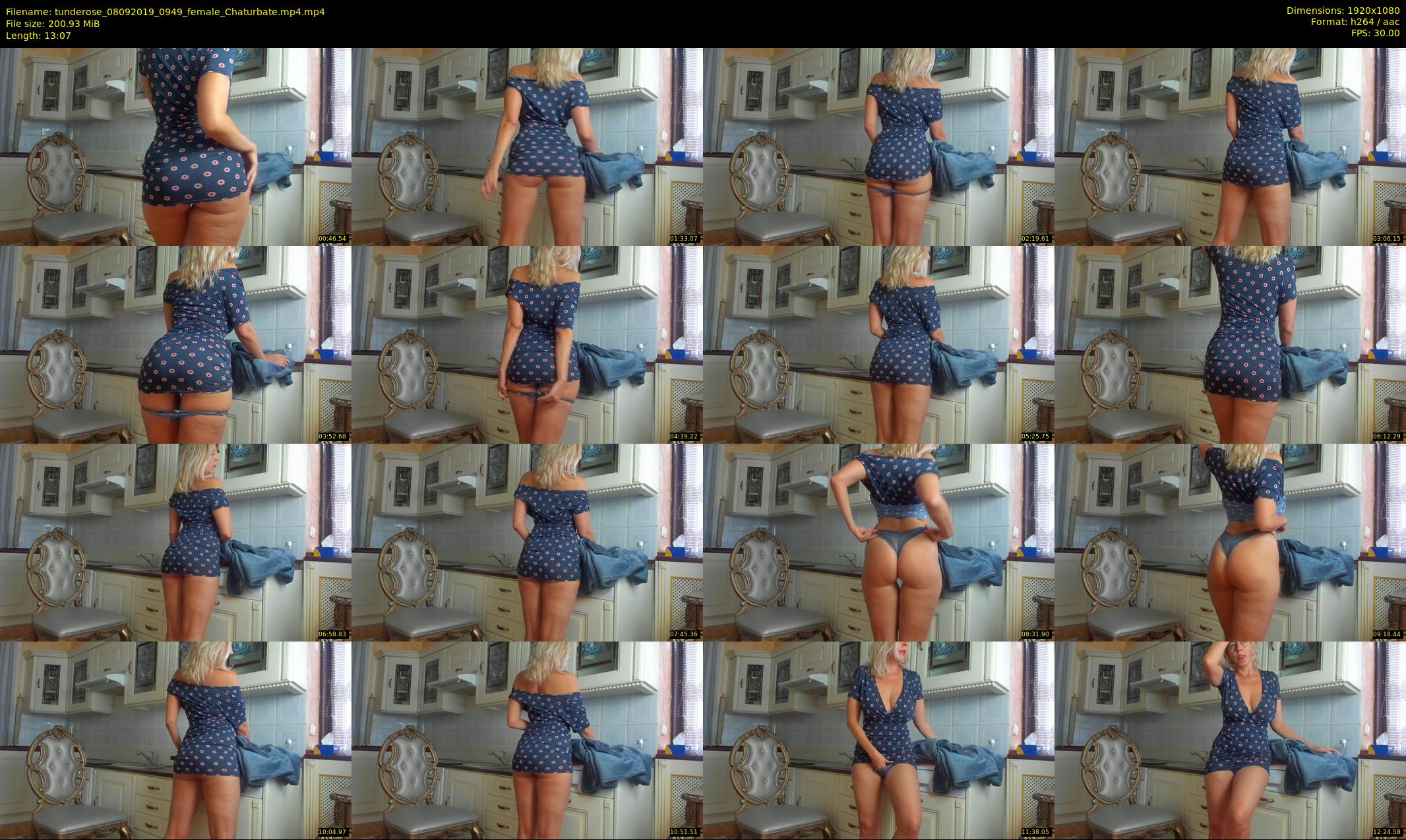tunderose — 14 minute Chaturbate female cam show recording, 1080p, Sep 8, 2019