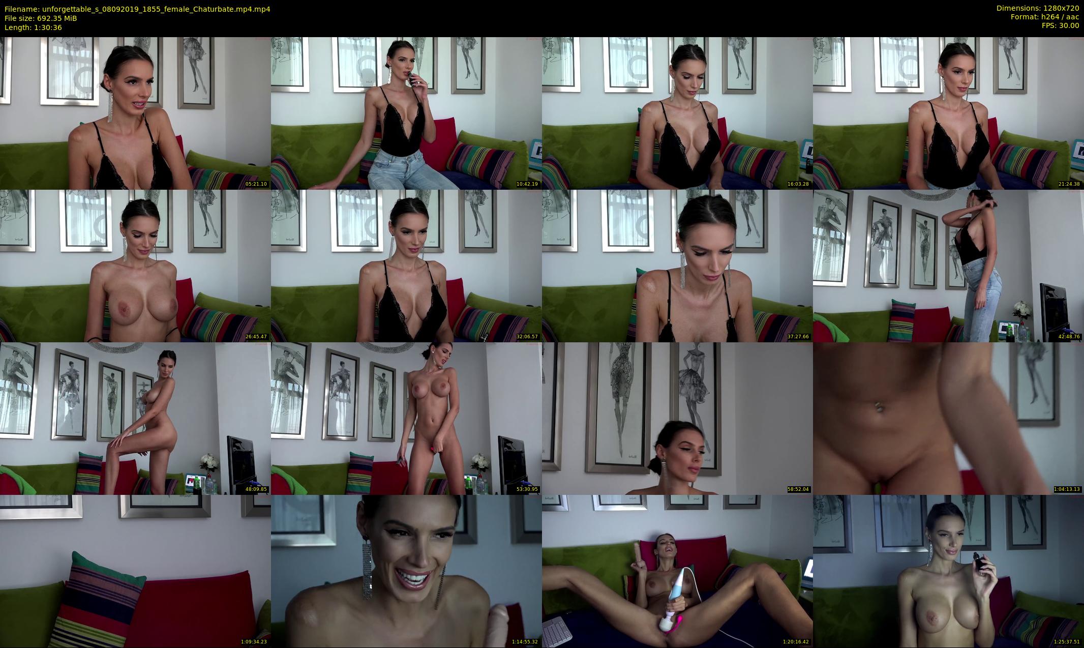 unforgettable_s — 91 minute Chaturbate female cam show recording, 720p, Sep 8, 2019