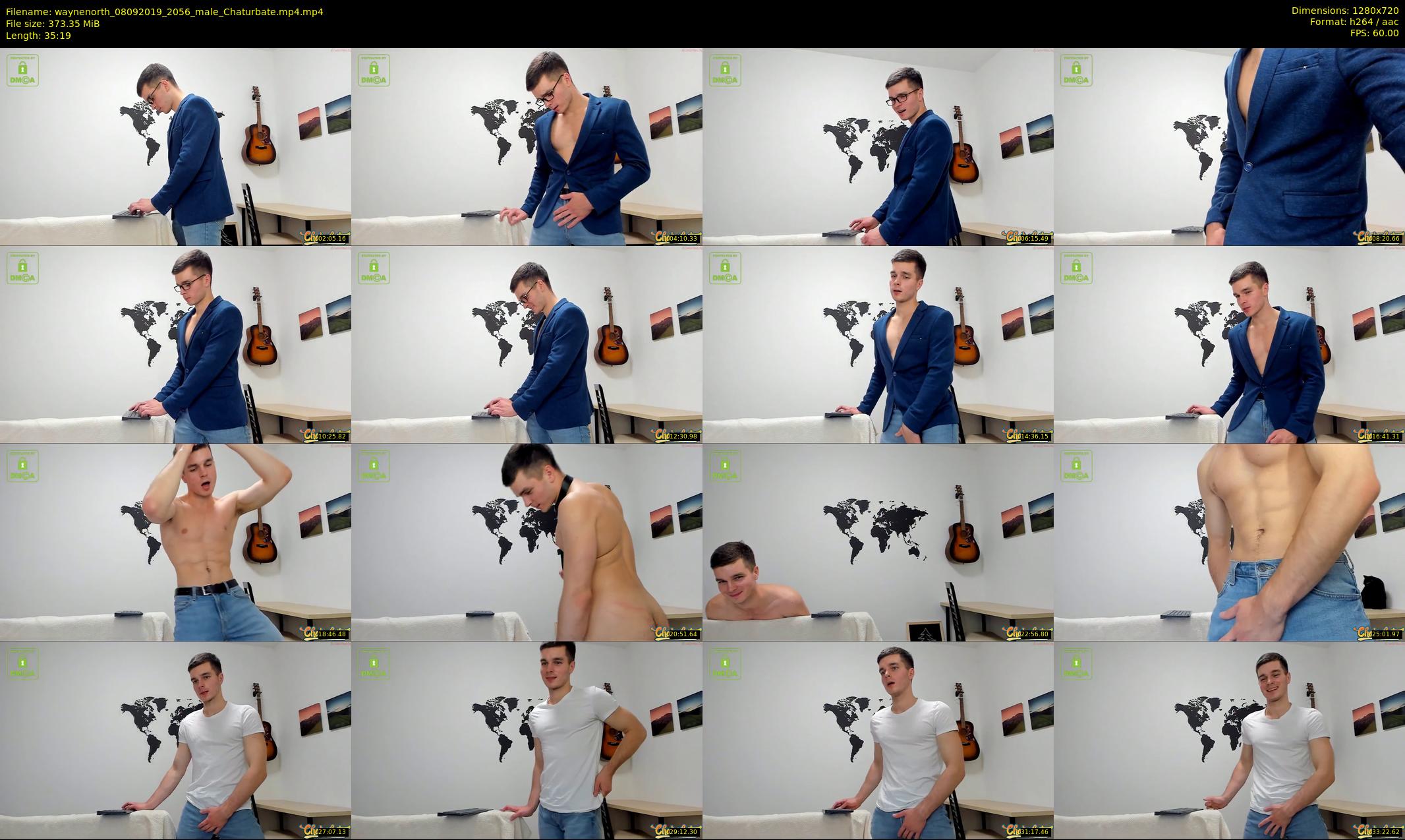 waynenorth — 36 minute Chaturbate male cam show recording, 720p, Sep 8, 2019