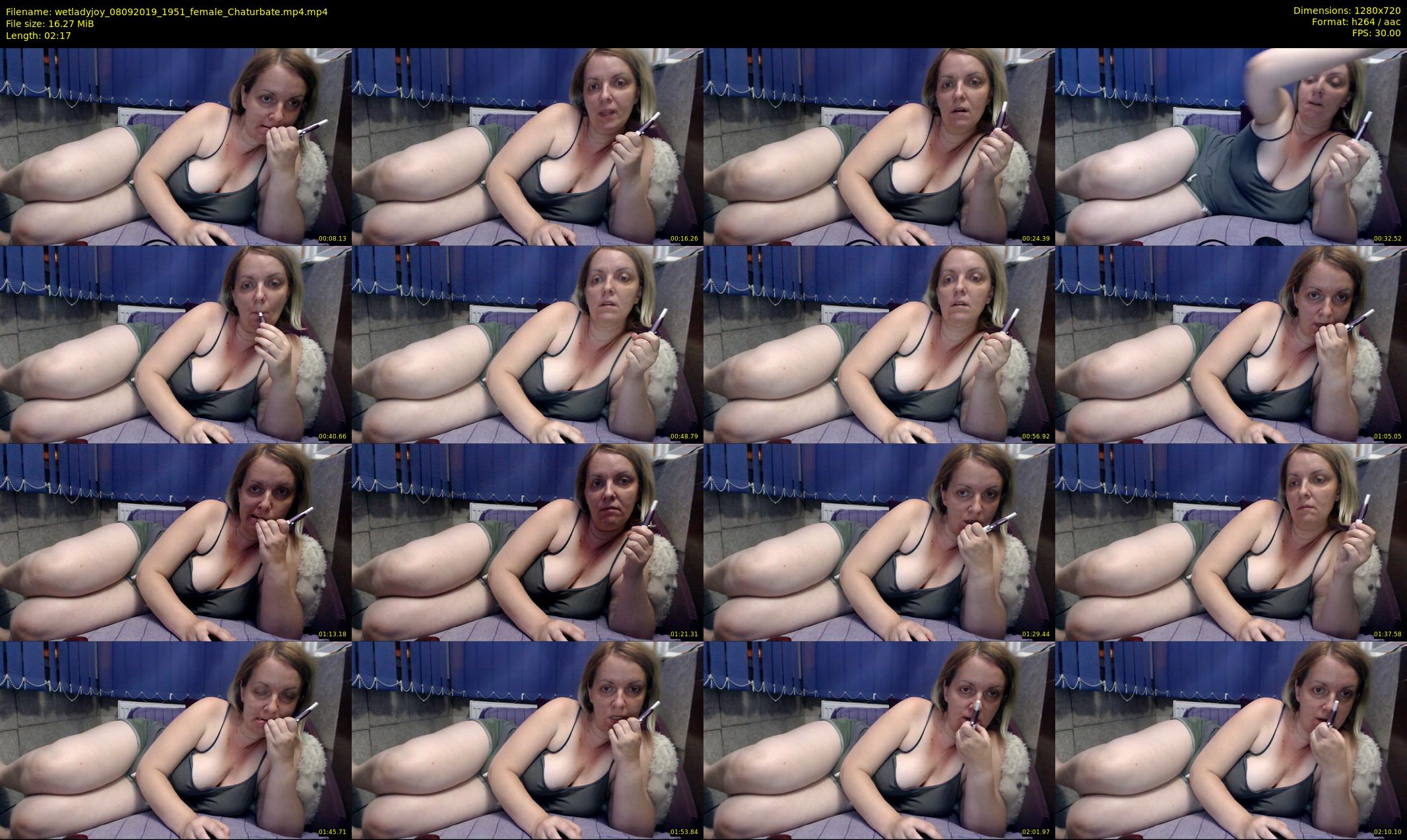 wetladyjoy — 3 minute Chaturbate female cam show recording, 720p, Sep 8, 2019