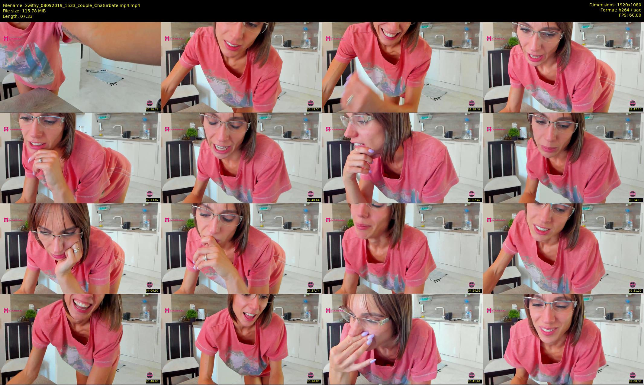 xwithy — 8 minute Chaturbate female cam show recording, 1080p, Sep 8, 2019