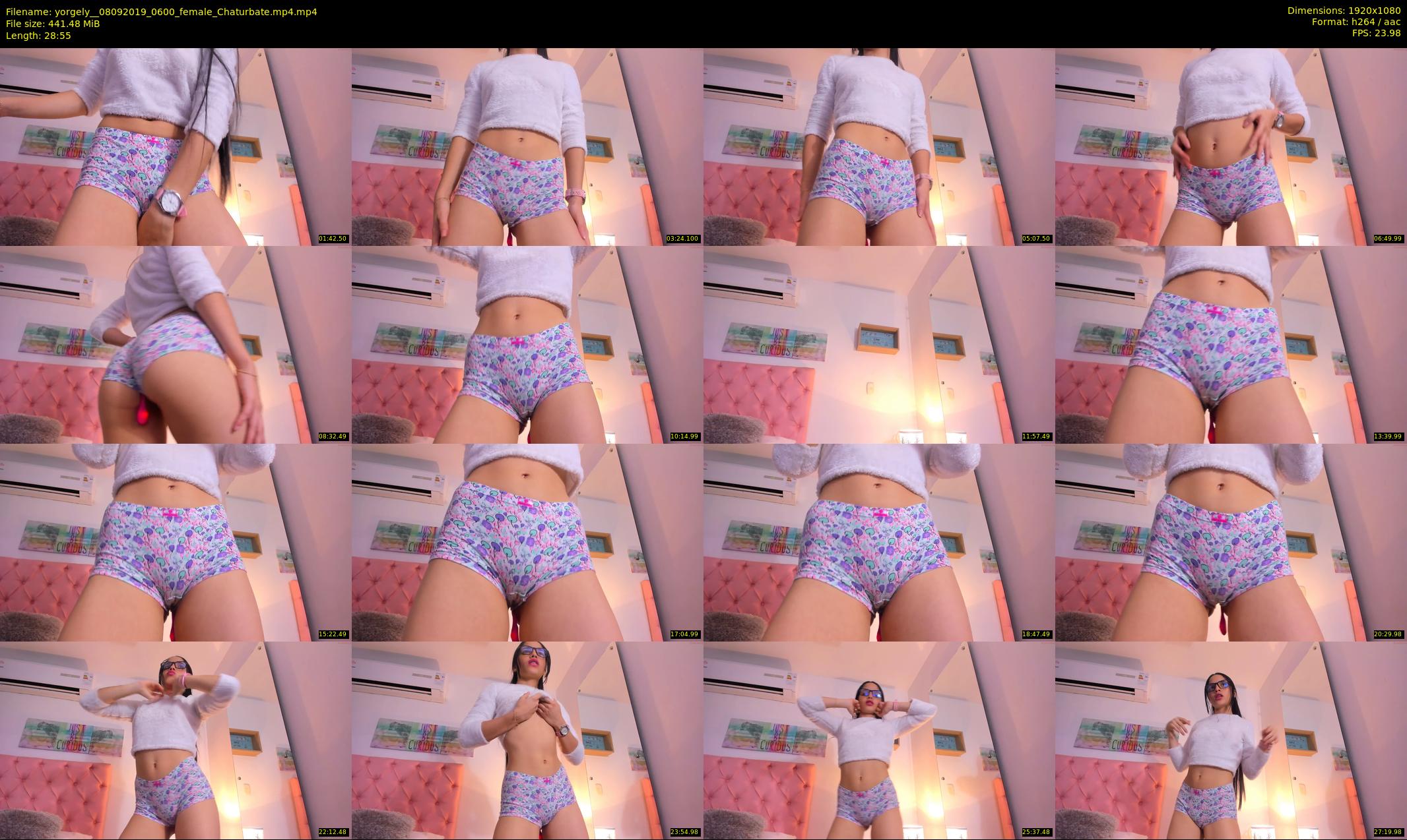 yorgely_ — 29 minute Chaturbate female cam show recording, 1080p, Sep 8, 2019