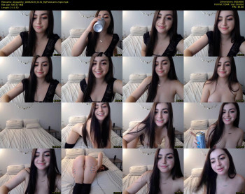 AlyssaShy — 132 minute MyFreeCams cam show recording, 480p, Sep 10, 2019