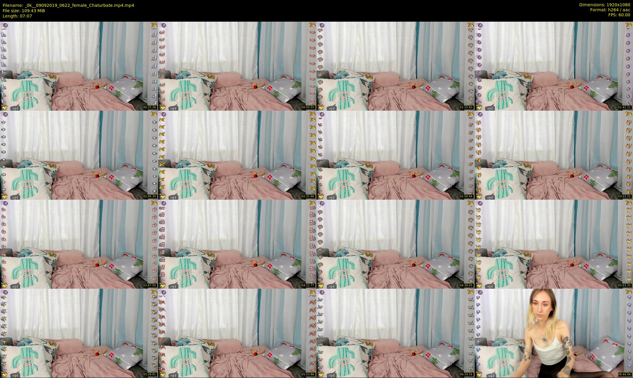 _0k_ — 8 minute Chaturbate female cam show recording, 1080p, Sep 9, 2019