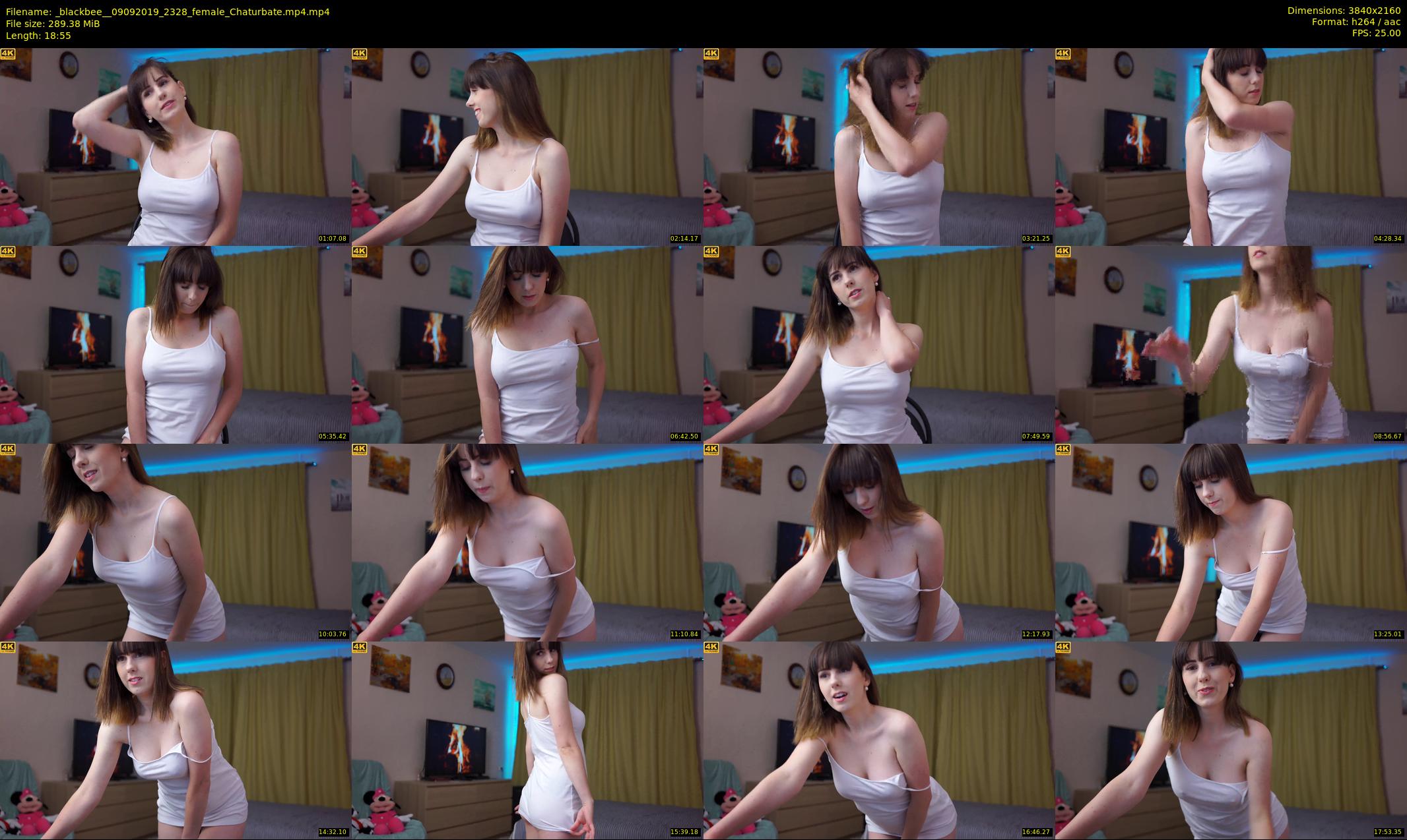_blackbee_ — 19 minute Chaturbate female cam show recording, 4K, Sep 9, 2019