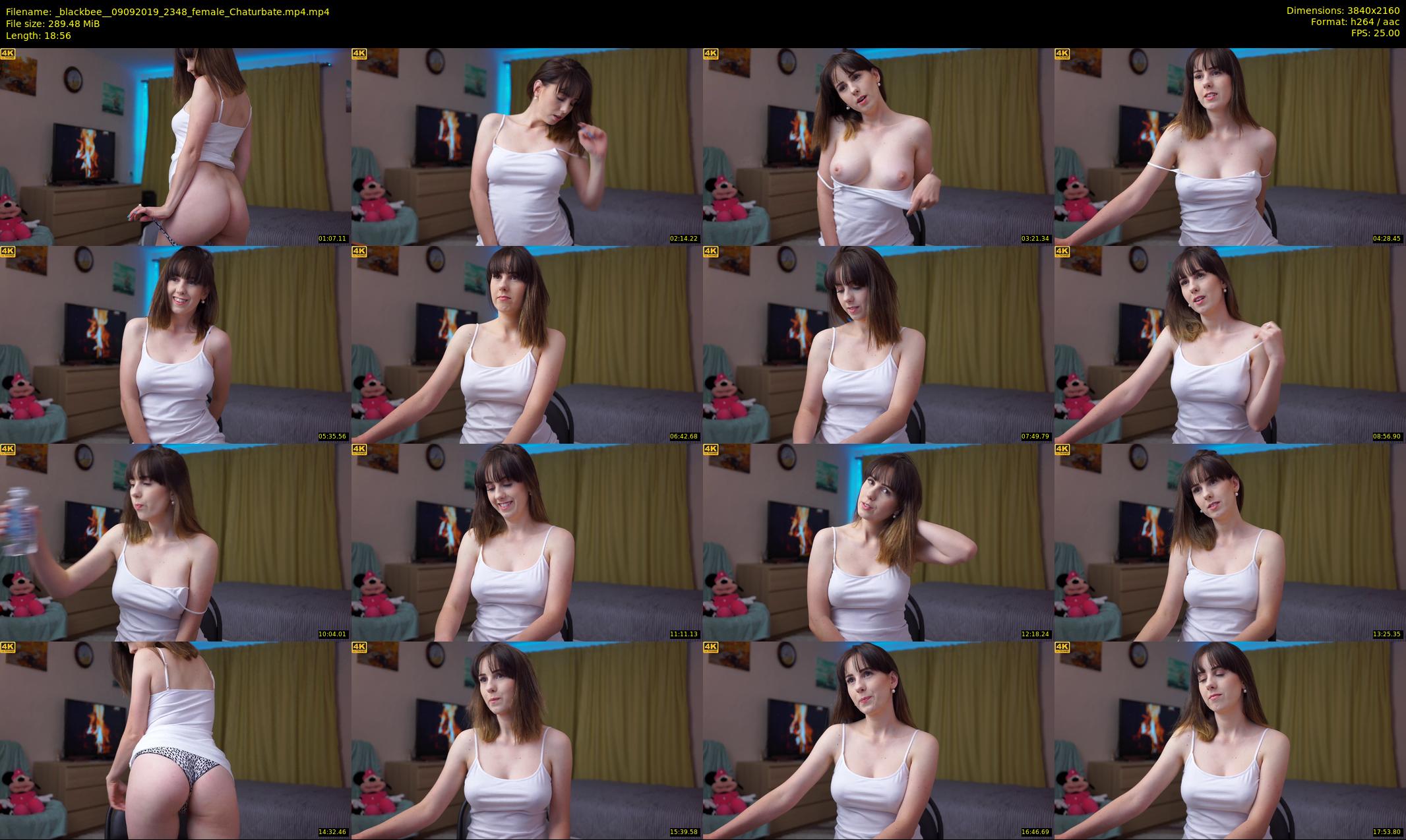 _blackbee_ — 19 minute Chaturbate female cam show recording, 4K, Sep 9, 2019