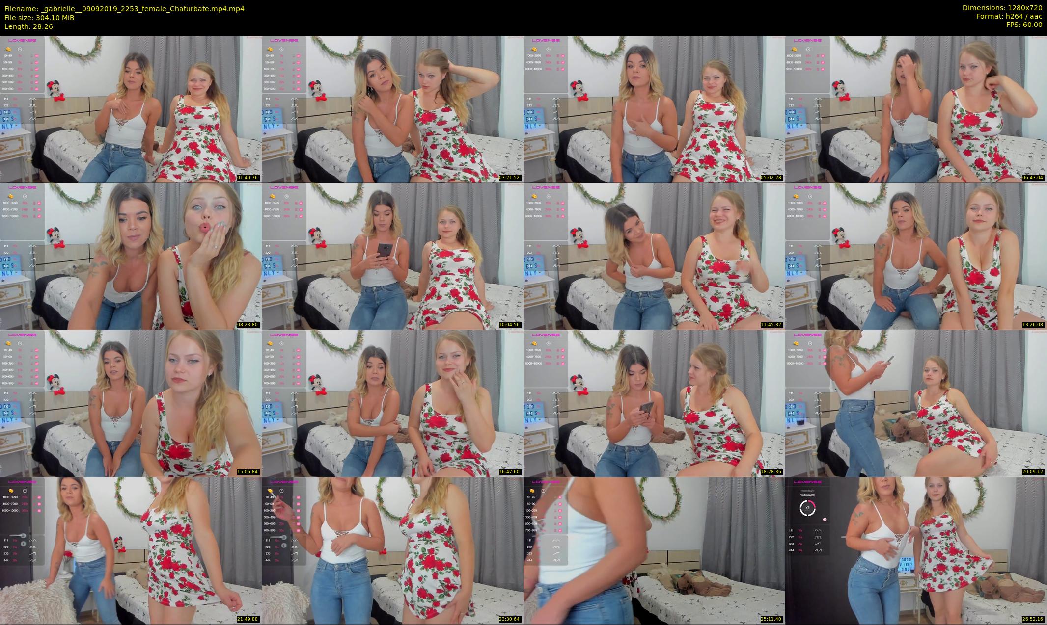 _gabrielle_ — 29 minute Chaturbate female cam show recording, 720p, Sep 9, 2019