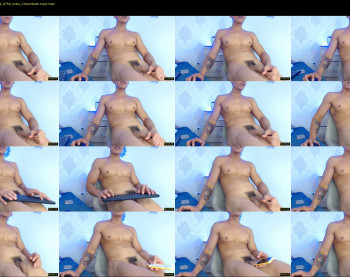 aaronmagnum — 12 minute Chaturbate male cam show recording, 1080p, Sep 9, 2019