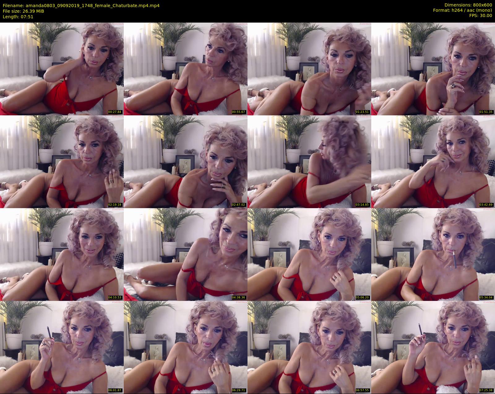 amanda0803 — 8 minute Chaturbate female cam show recording, 480p, Sep 9, 2019