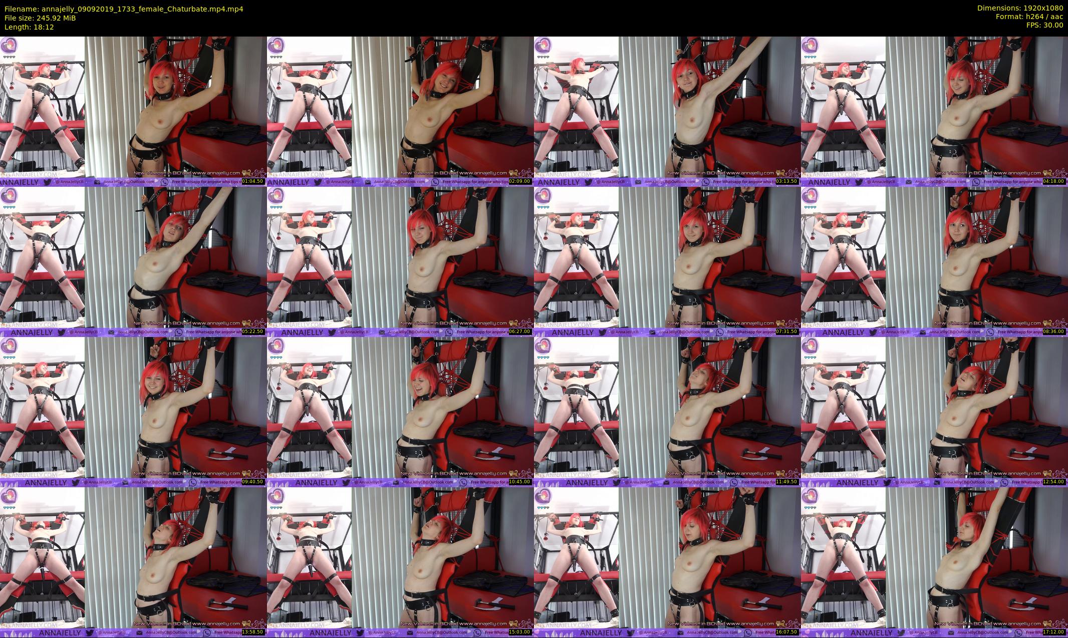 annajelly — 19 minute Chaturbate couple cam show recording, 1080p, Sep 9, 2019