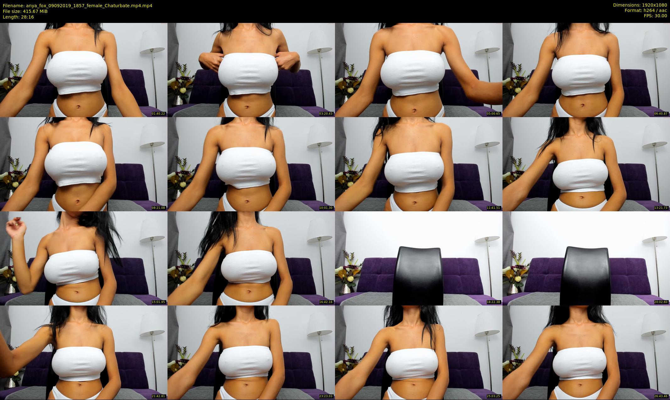 anya_fox — 29 minute Chaturbate female cam show recording, 1080p, Sep 9, 2019