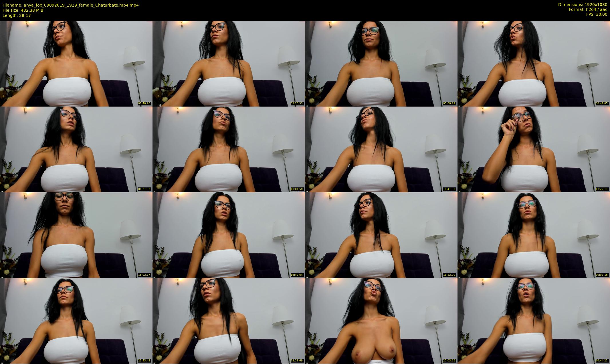 anya_fox — 29 minute Chaturbate female cam show recording, 1080p, Sep 9, 2019