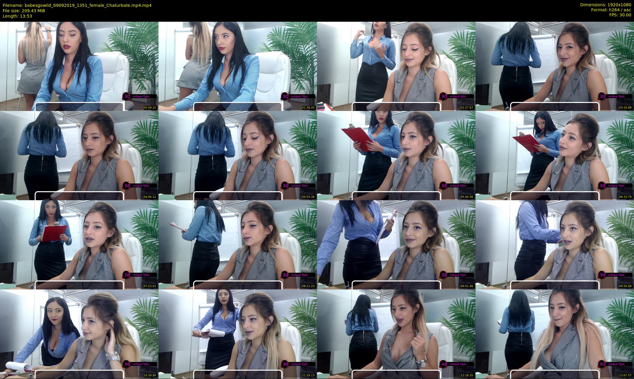 babesgowild — 14 minute Chaturbate couple cam show recording, 1080p, Sep 9, 2019