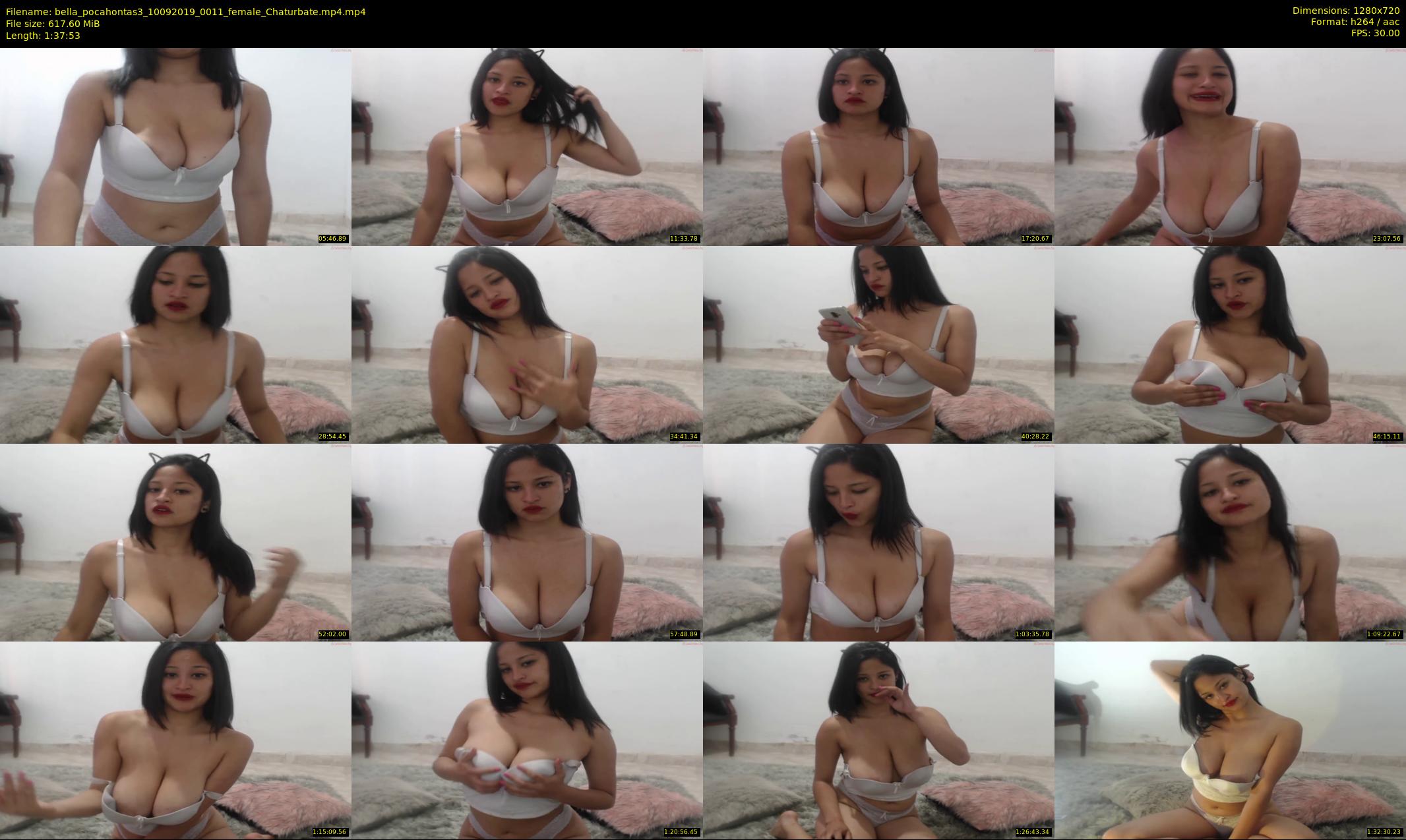 bella_pocahontas3 — 98 minute Chaturbate female cam show recording, 720p, Sep 10, 2019