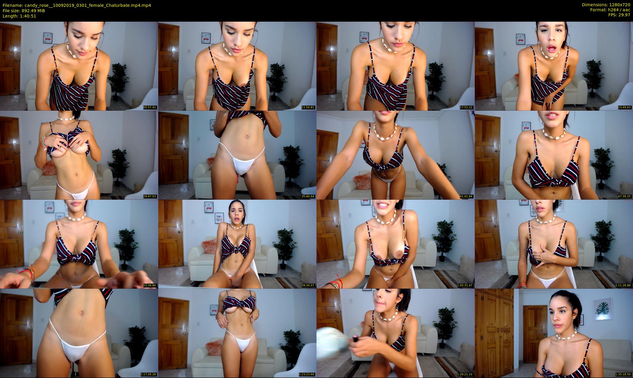 candy_rose_ — 101 minute Chaturbate female cam show recording, 720p, Sep 10, 2019