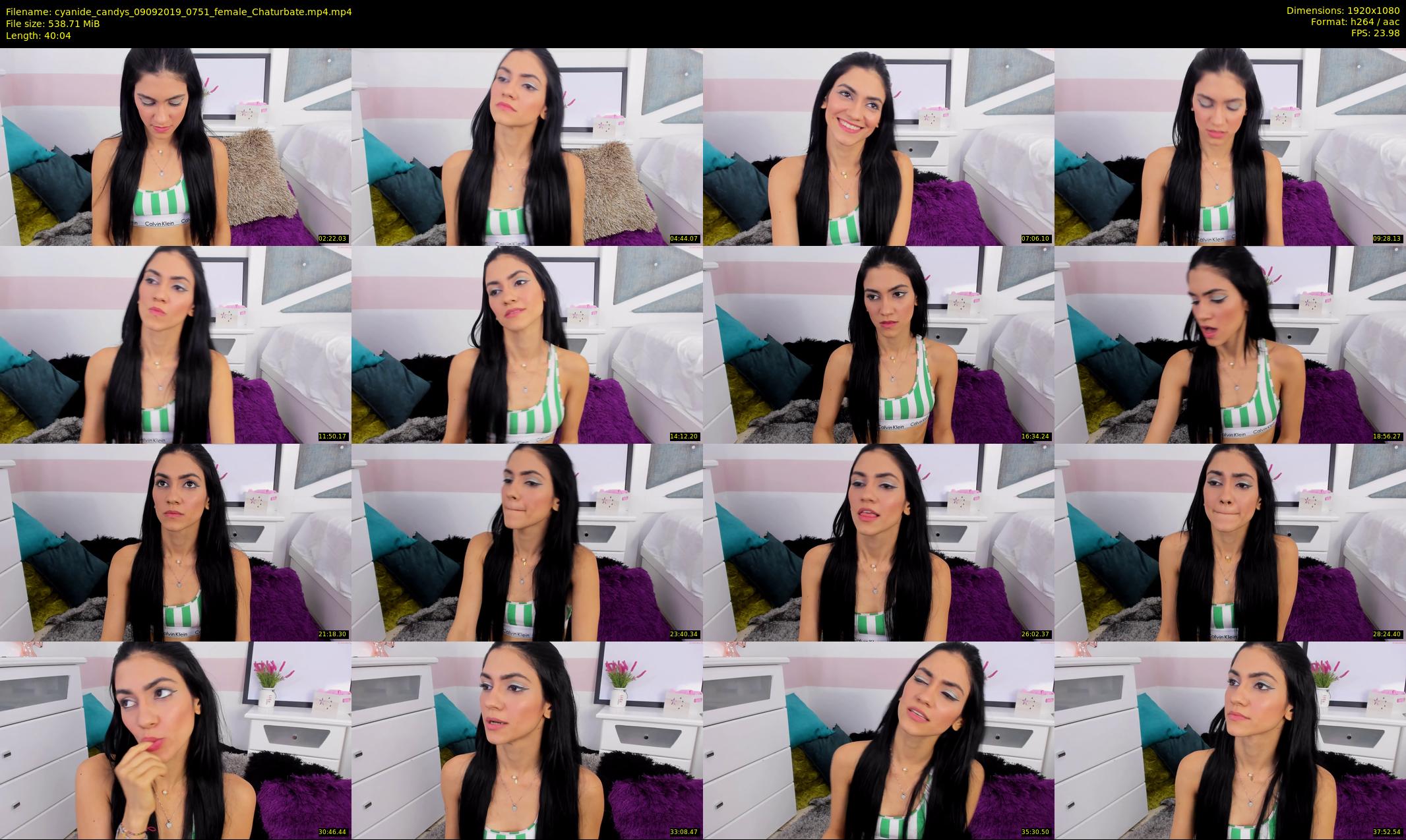 cyanide_candys — 41 minute Chaturbate female cam show recording, 1080p, Sep 9, 2019