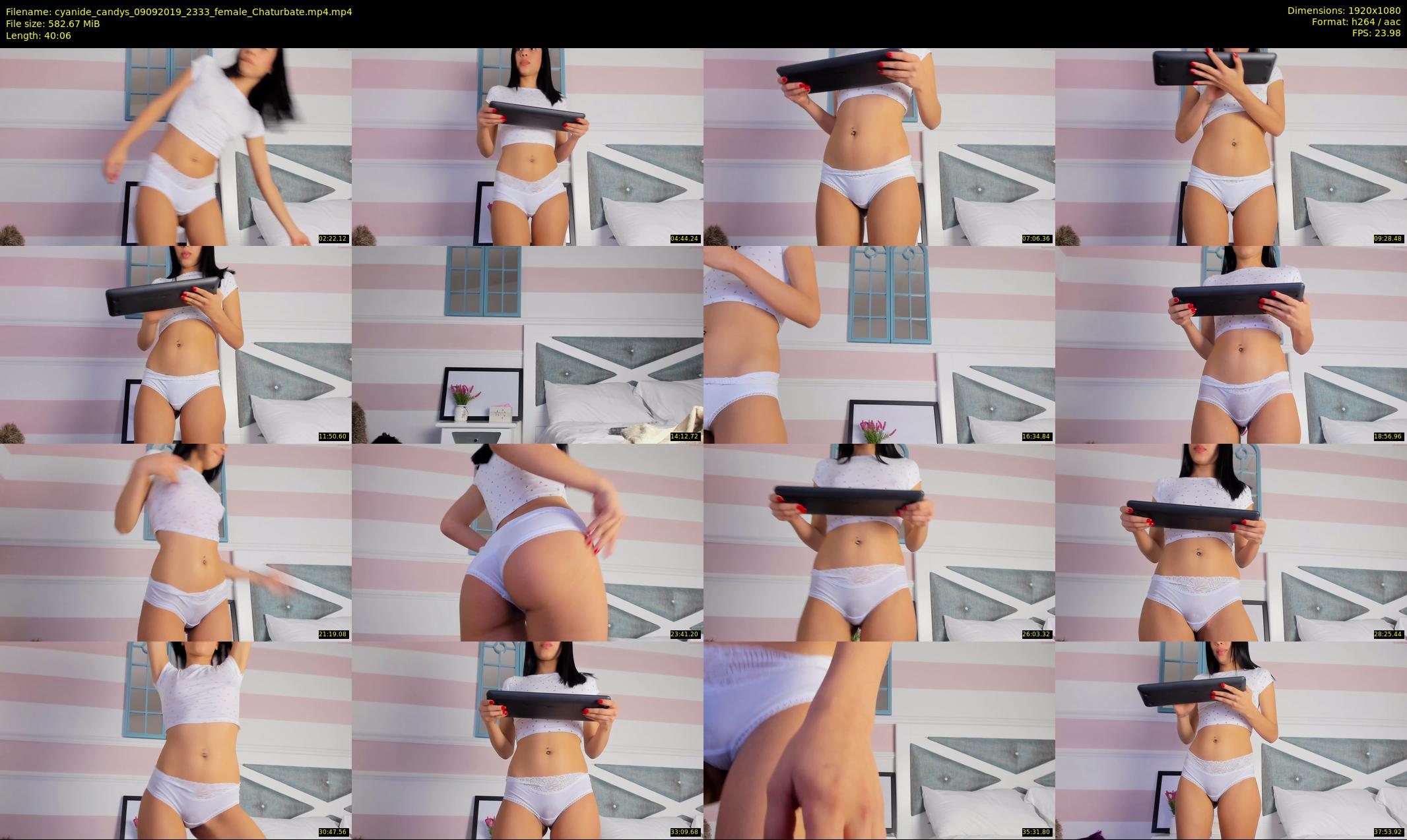 cyanide_candys — 41 minute Chaturbate female cam show recording, 1080p, Sep 9, 2019