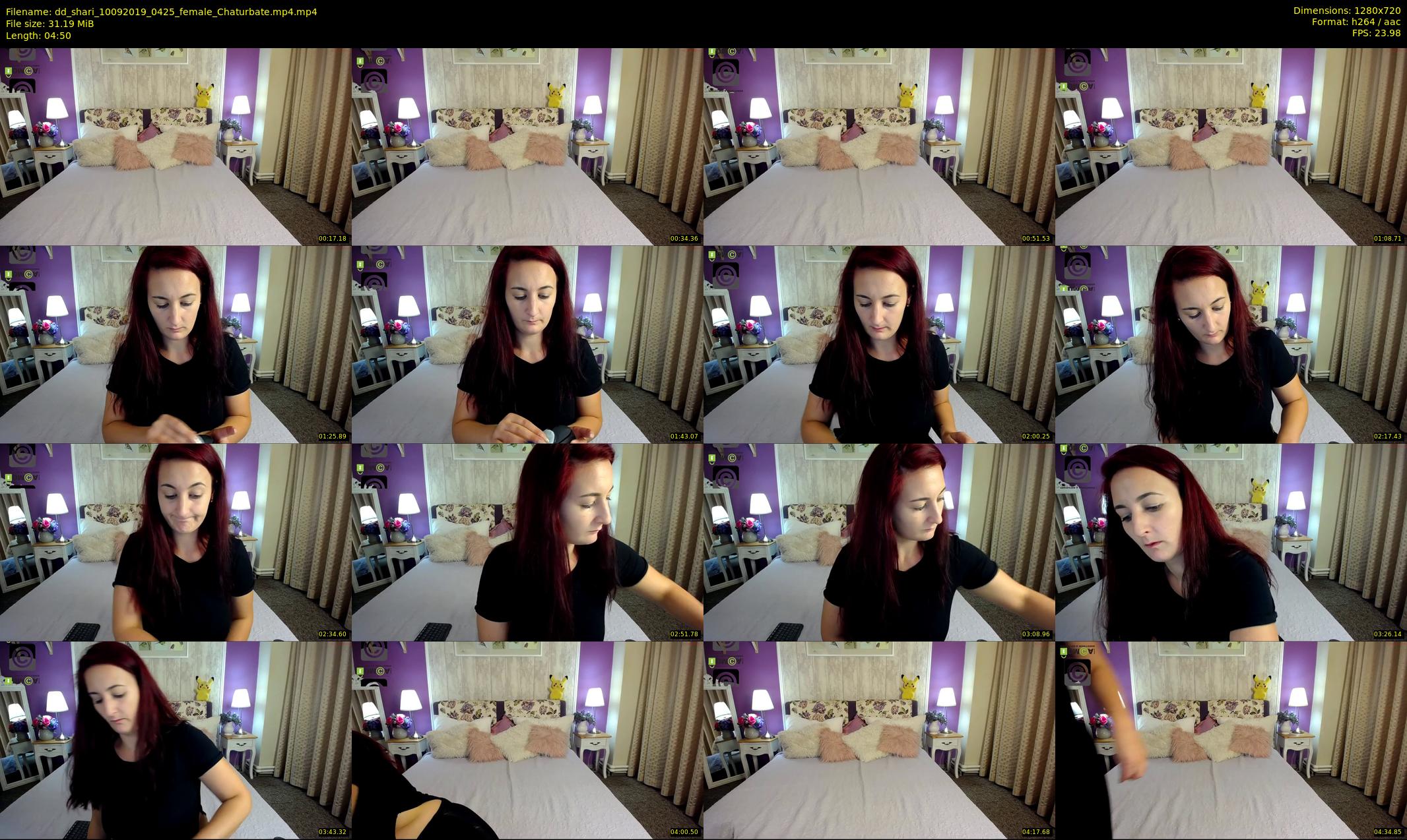 dd_shari — 5 minute Chaturbate female cam show recording, 720p, Sep 10, 2019