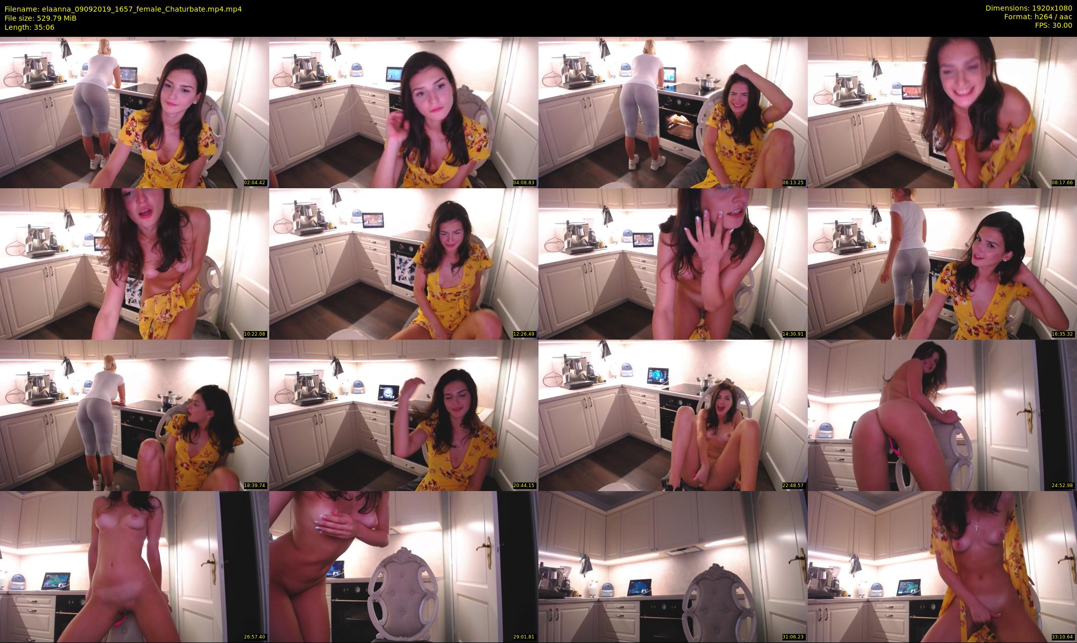 elaanna — 36 minute Chaturbate female cam show recording, 1080p, Sep 9, 2019