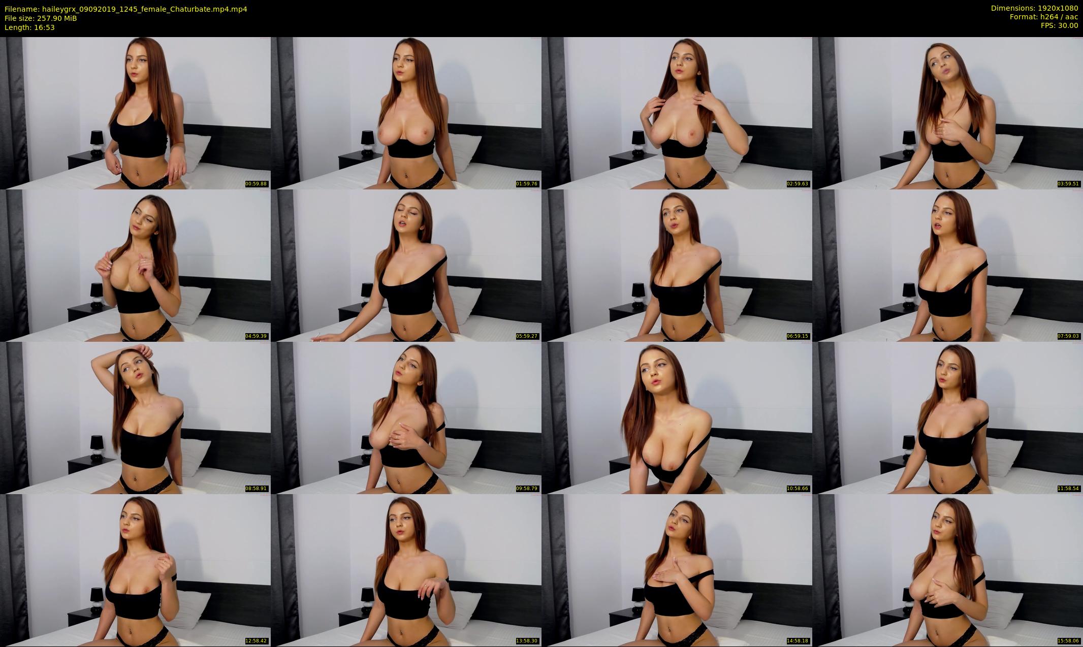 haileygrx — 17 minute Chaturbate female cam show recording, 1080p, Sep 9, 2019