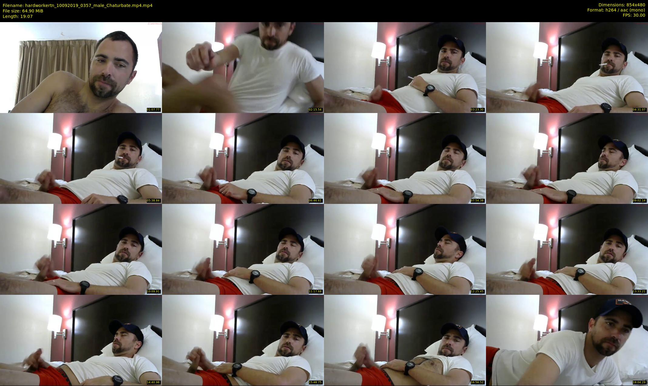 hardworkertn — 20 minute Chaturbate male cam show recording, 480p, Sep 10, 2019