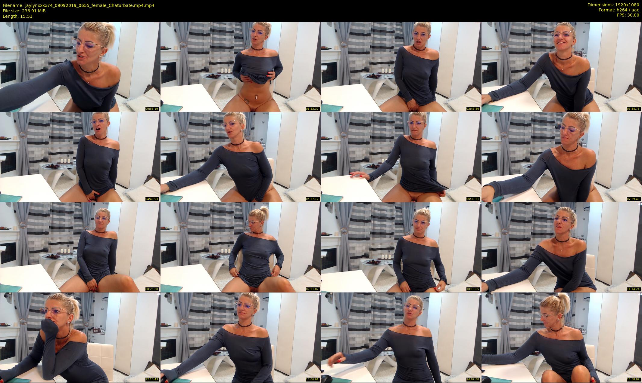 jaylynxxxx74 — 16 minute Chaturbate female cam show recording, 1080p, Sep 9, 2019