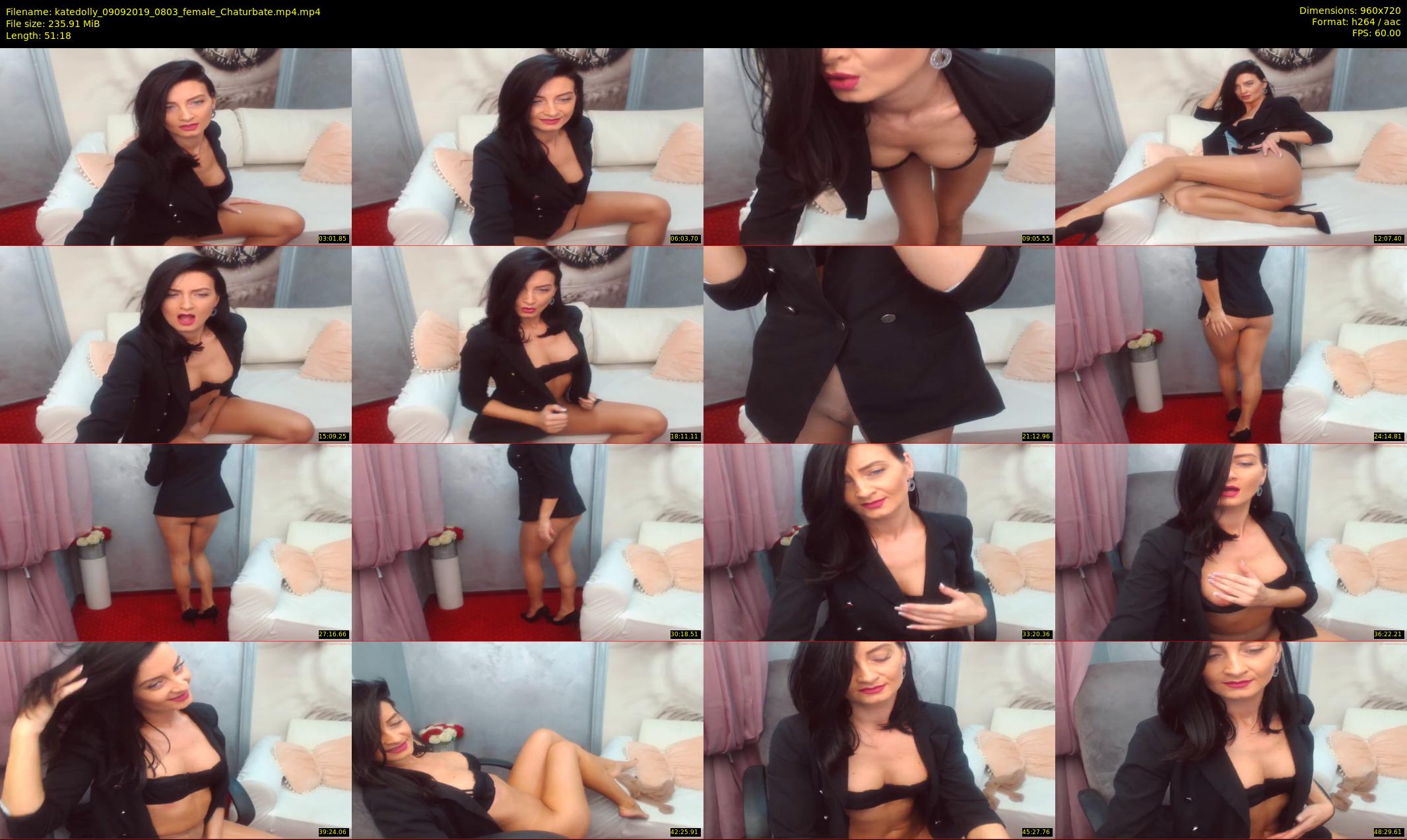 katedolly — 52 minute Chaturbate female cam show recording, 720p, Sep 9, 2019