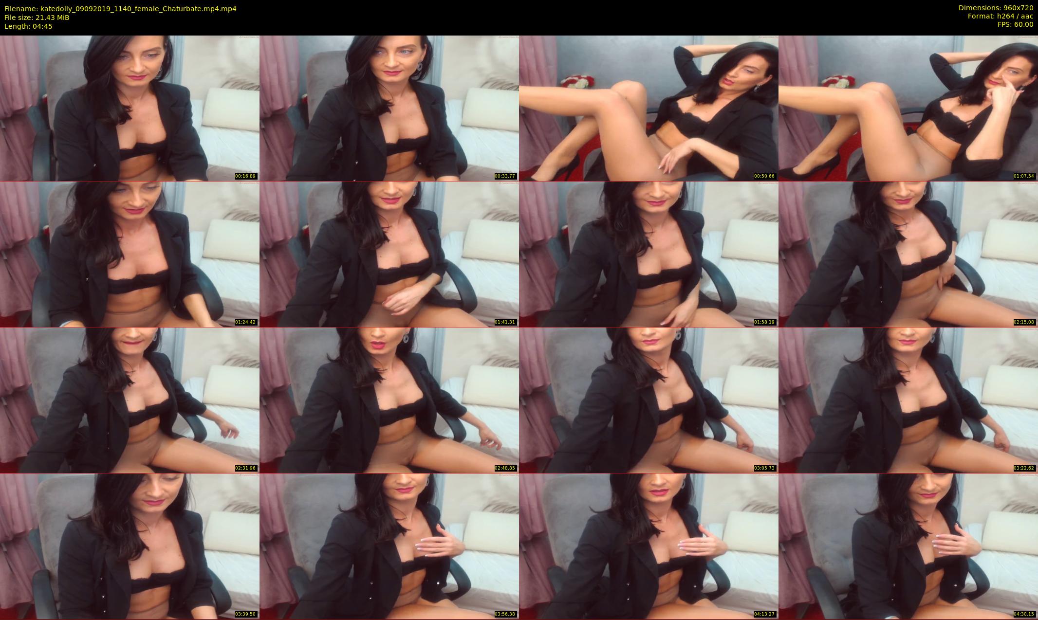 katedolly — 5 minute Chaturbate female cam show recording, 720p, Sep 9, 2019