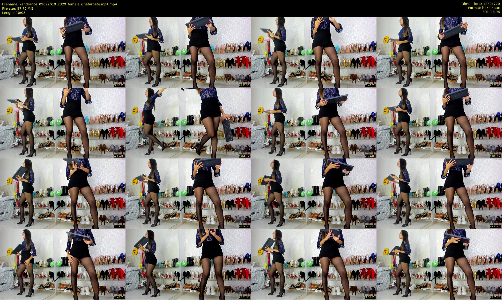 kendrarios — 11 minute Chaturbate female cam show recording, 720p, Sep 9, 2019