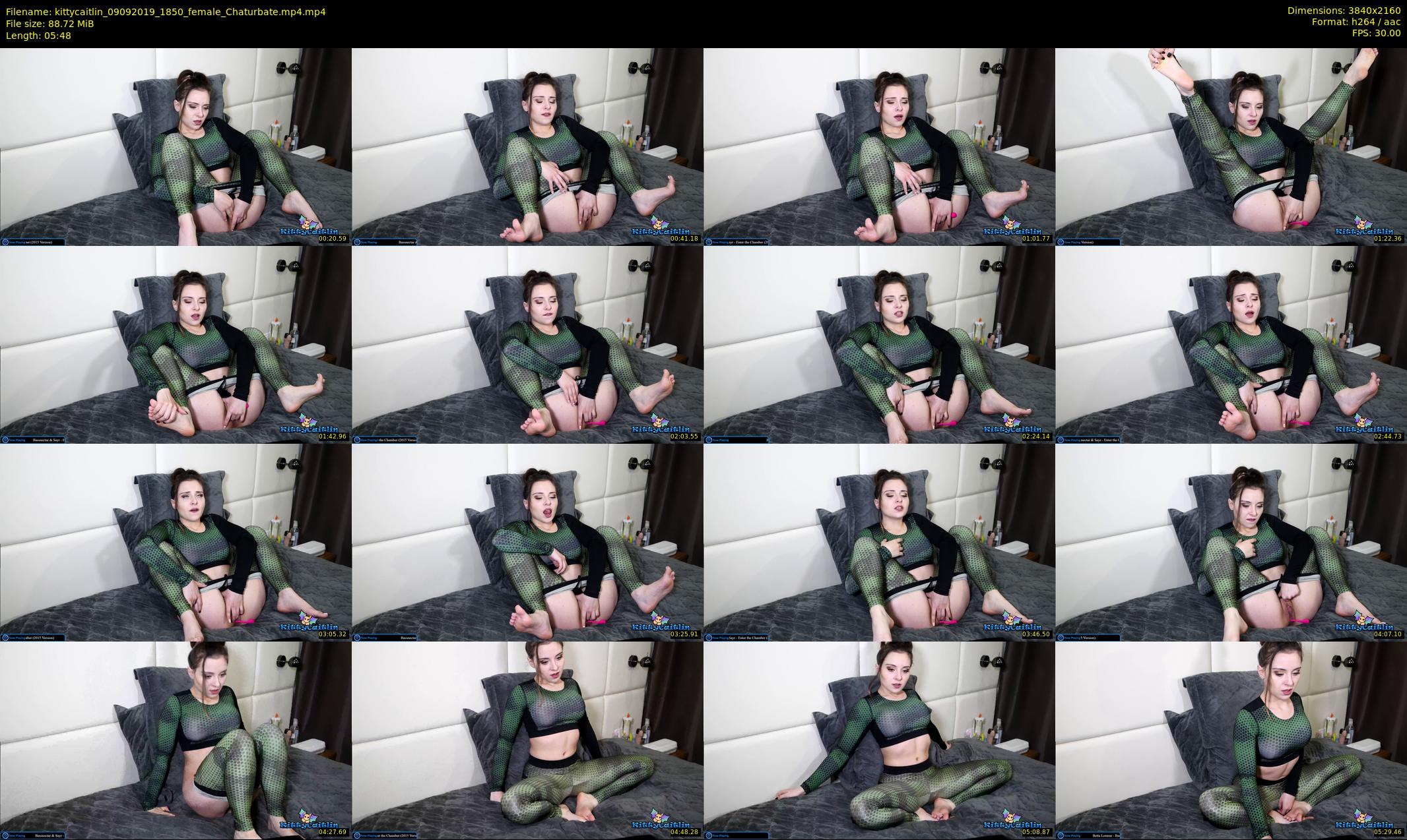 kittycaitlin — 6 minute Chaturbate female cam show recording, 4K, Sep 9, 2019