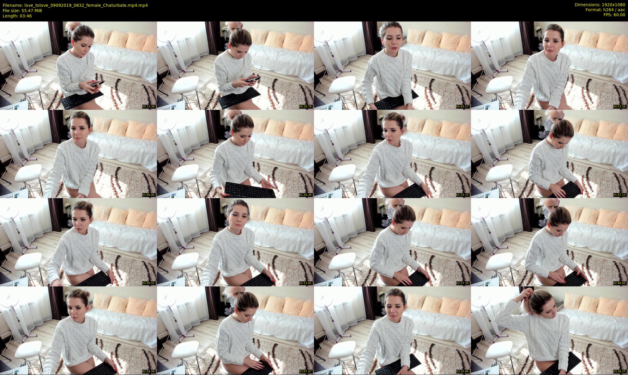 love_tolove — 4 minute Chaturbate couple cam show recording, 1080p, Sep 9, 2019