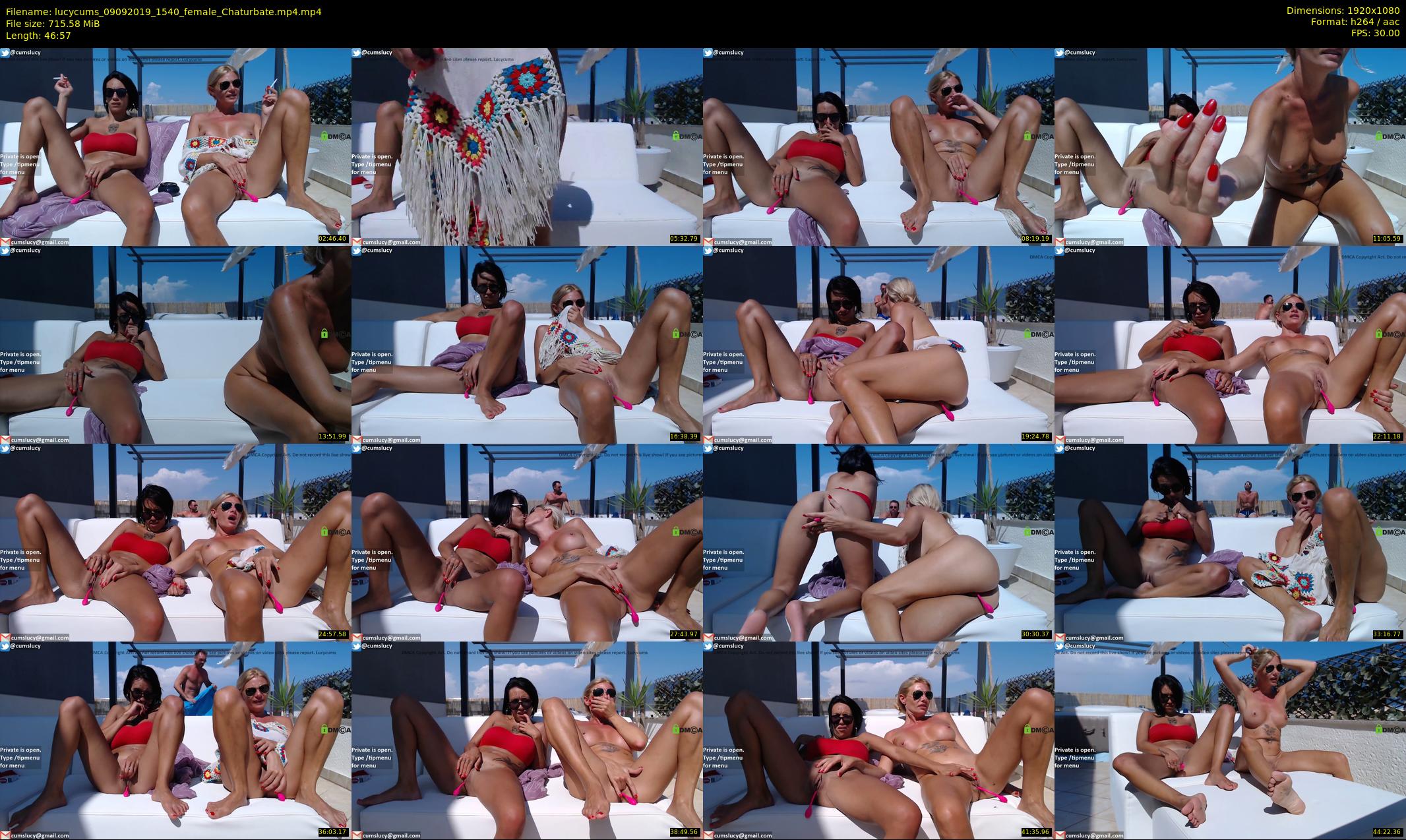 lucycums — 47 minute Chaturbate couple cam show recording, 1080p, Sep 9, 2019