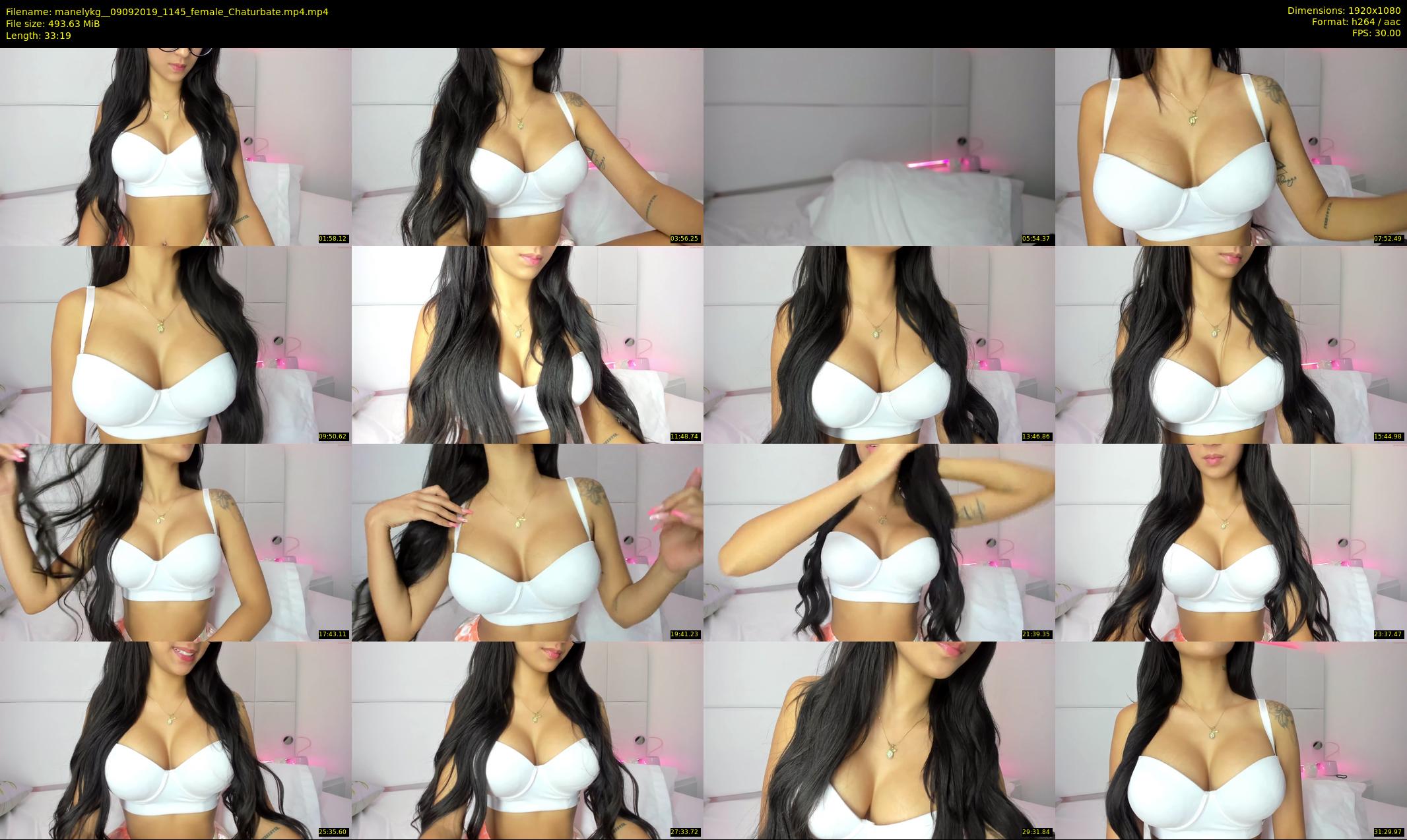 manelykg_ — 34 minute Chaturbate female cam show recording, 1080p, Sep 9, 2019